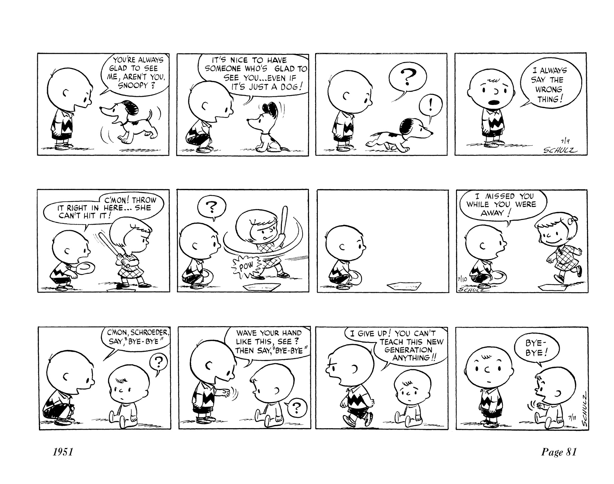 Read online The Complete Peanuts comic -  Issue # TPB 1 - 93