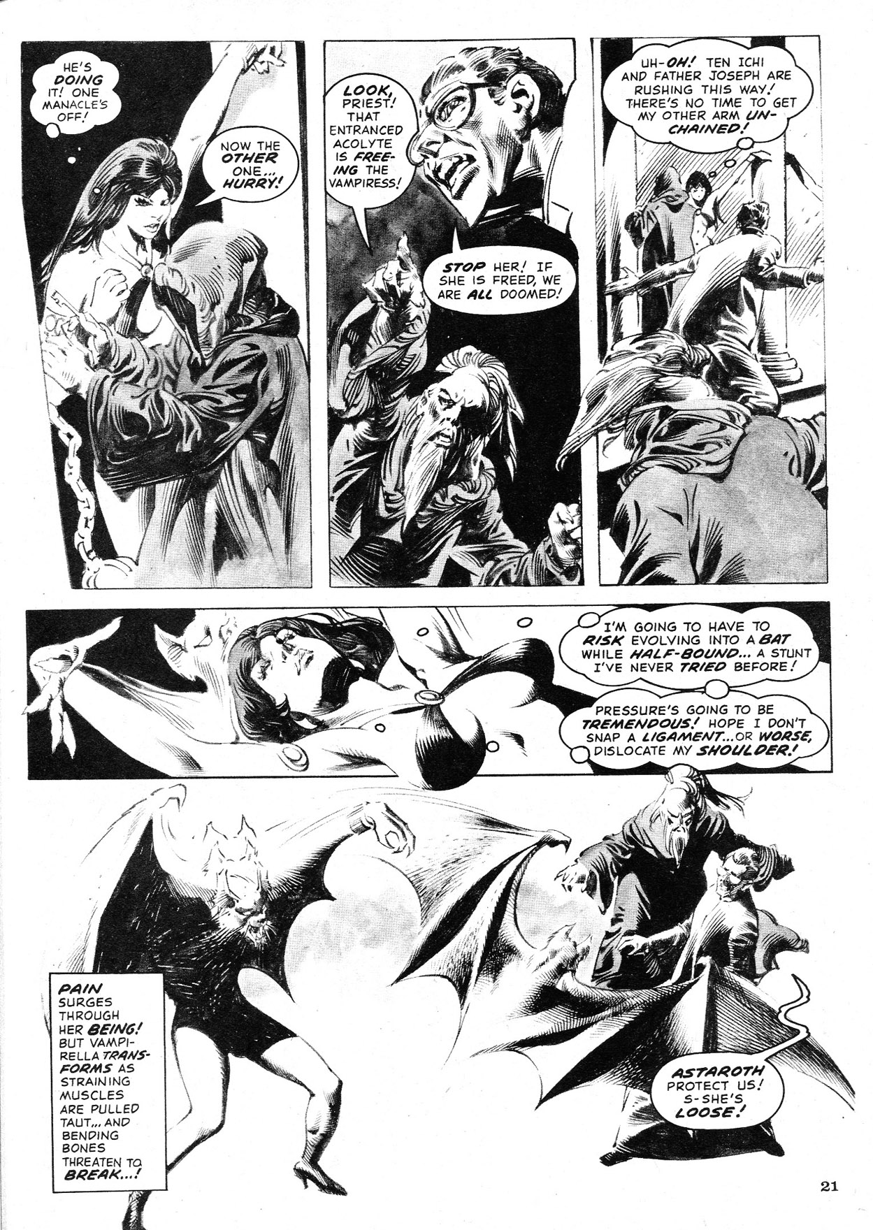 Read online Vampirella (1969) comic -  Issue #89 - 21