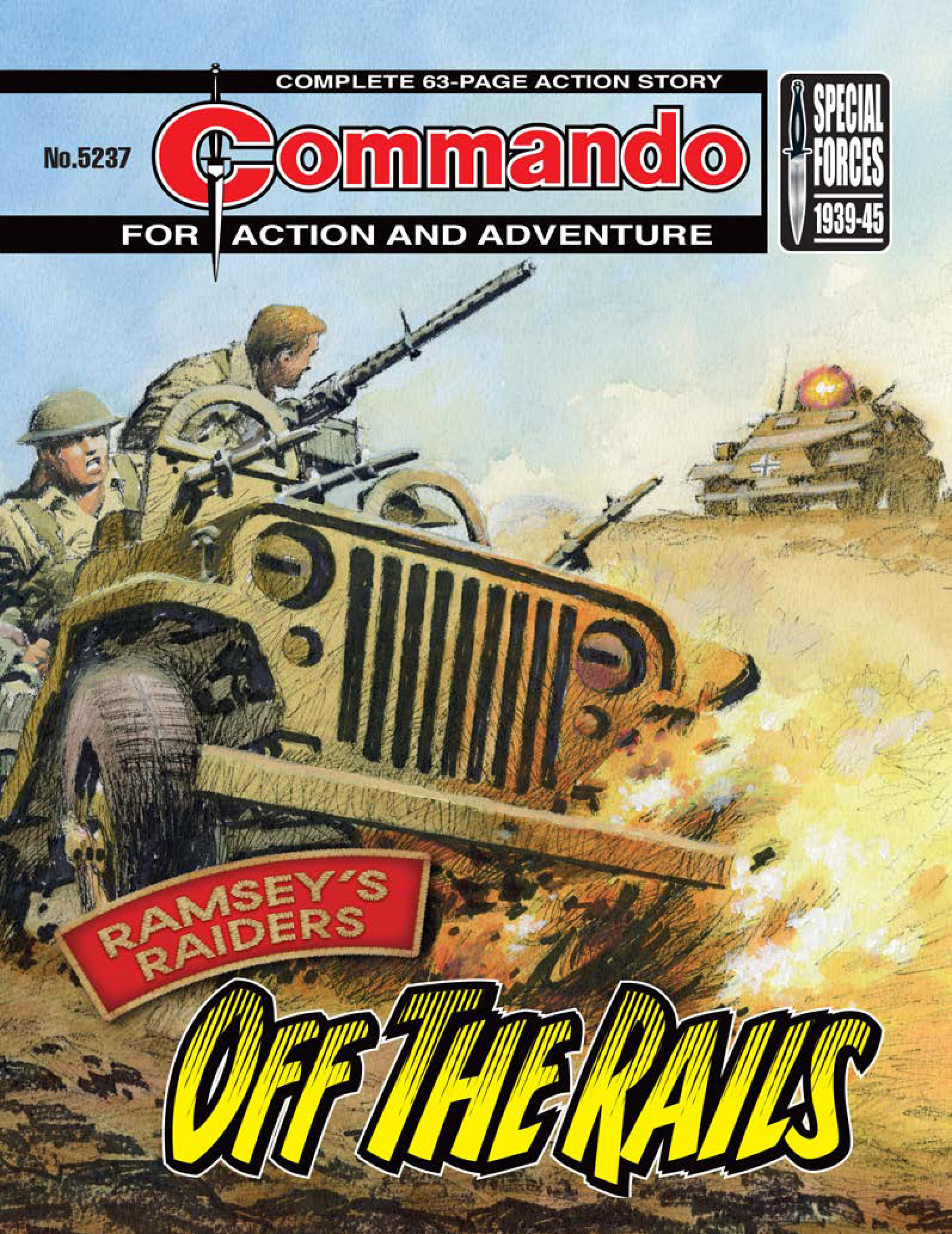 Read online Commando: For Action and Adventure comic -  Issue #5237 - 1