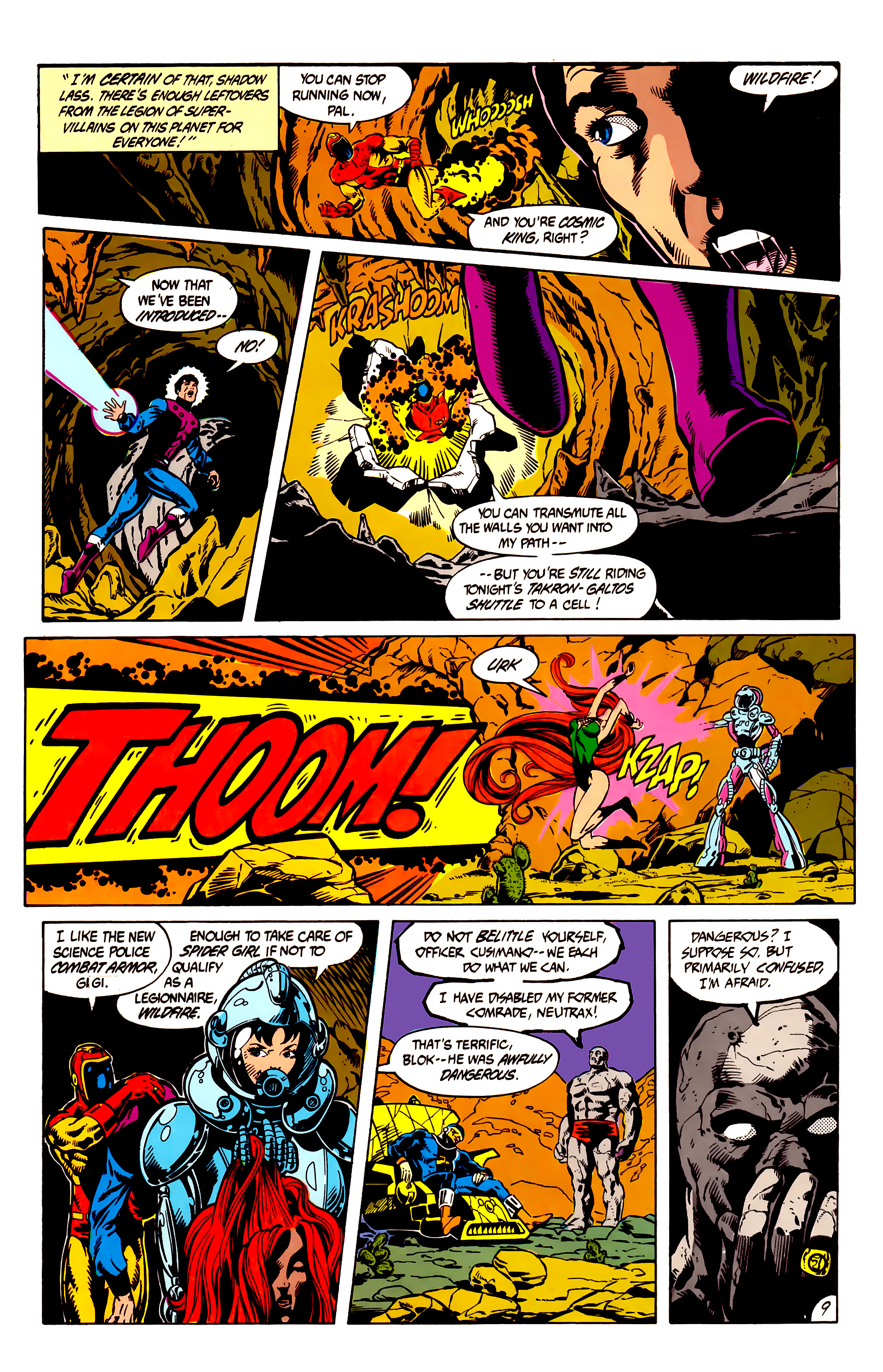 Legion of Super-Heroes (1984) 8 Page 10