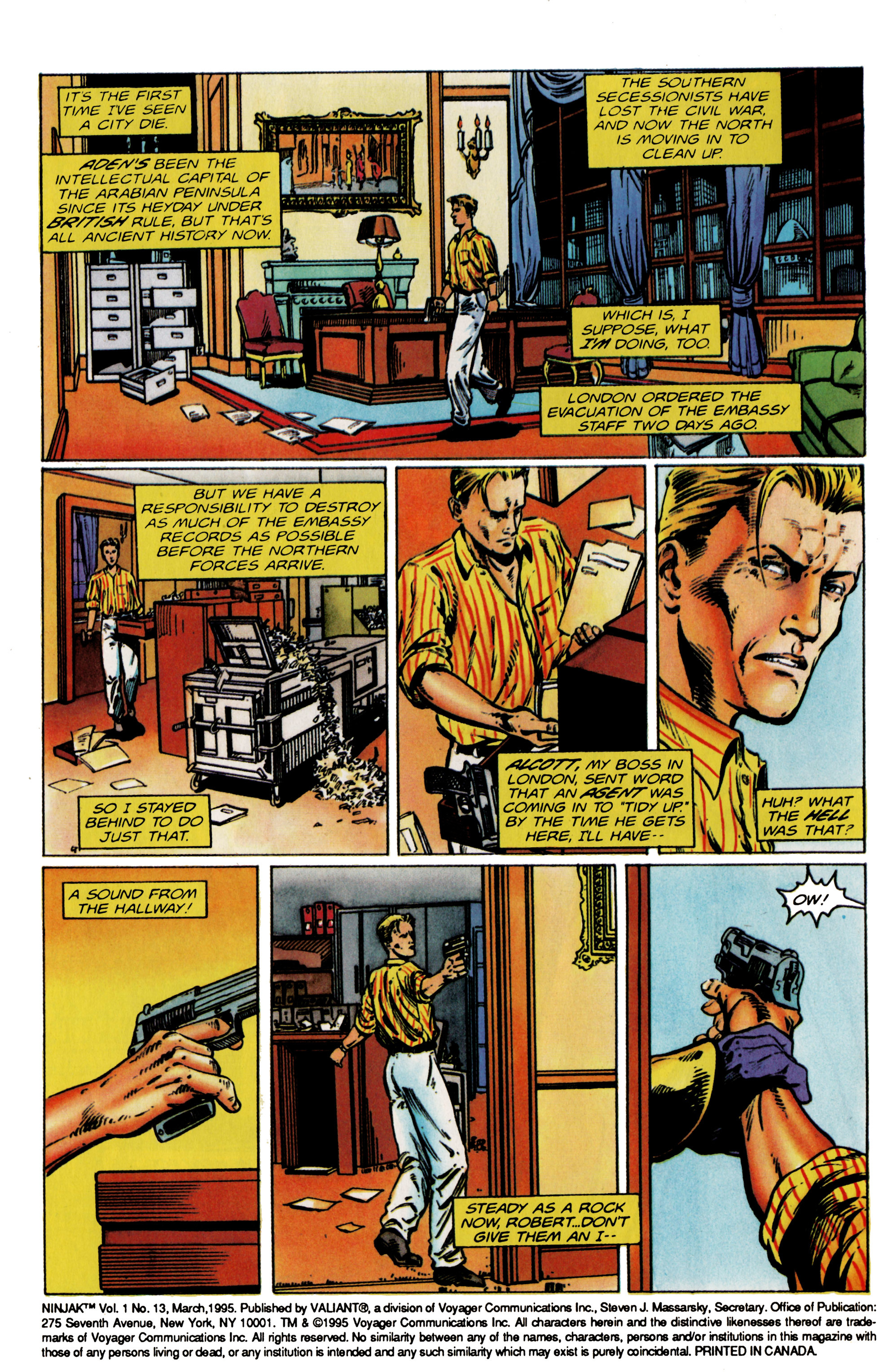 Read online Ninjak (1994) comic -  Issue #13 - 3