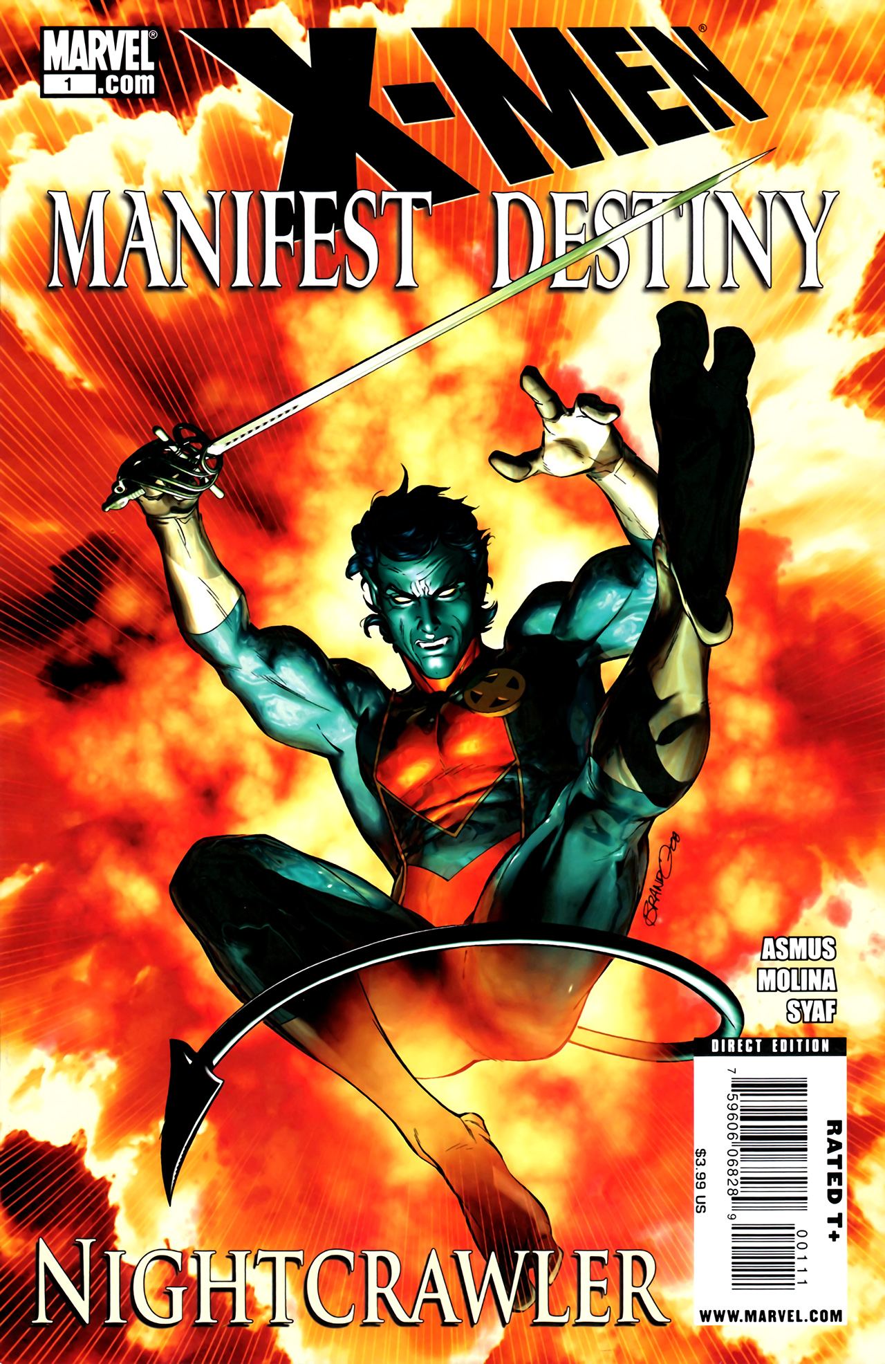 Read online X-Men: Manifest Destiny Nightcrawler comic -  Issue # Full - 1