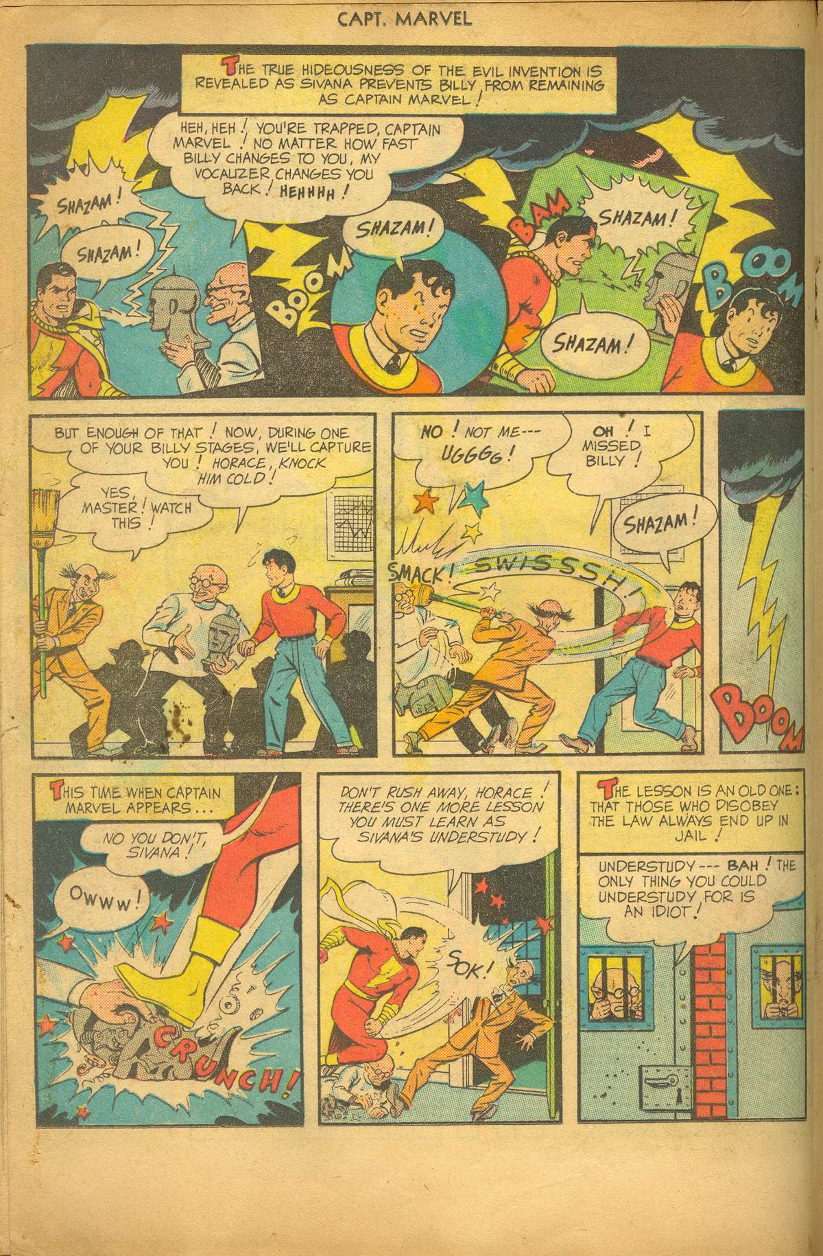 Read online Captain Marvel Adventures comic -  Issue #94 - 24