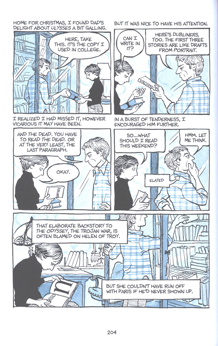 Read online Fun Home: A Family Tragicomic comic -  Issue # TPB - 210