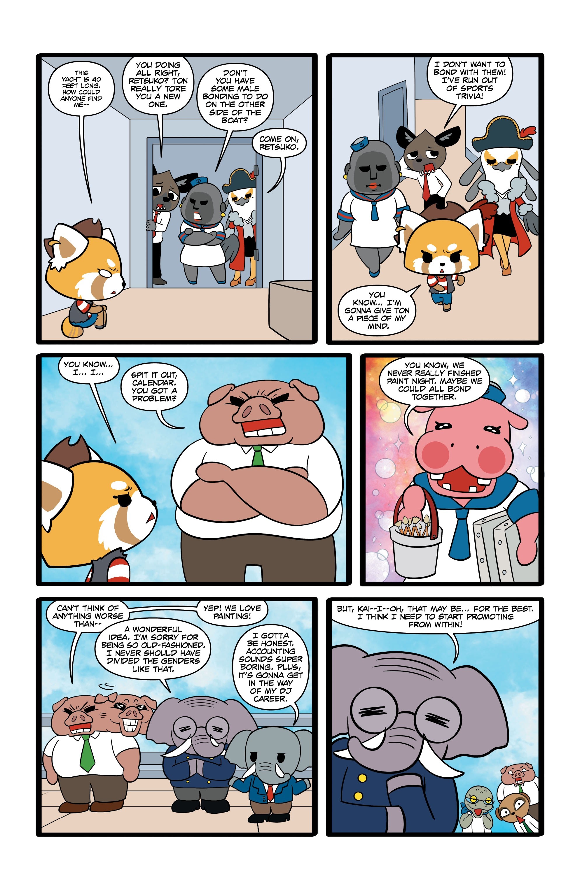 Read online Aggretsuko: Meet Her World comic -  Issue #2 - 21