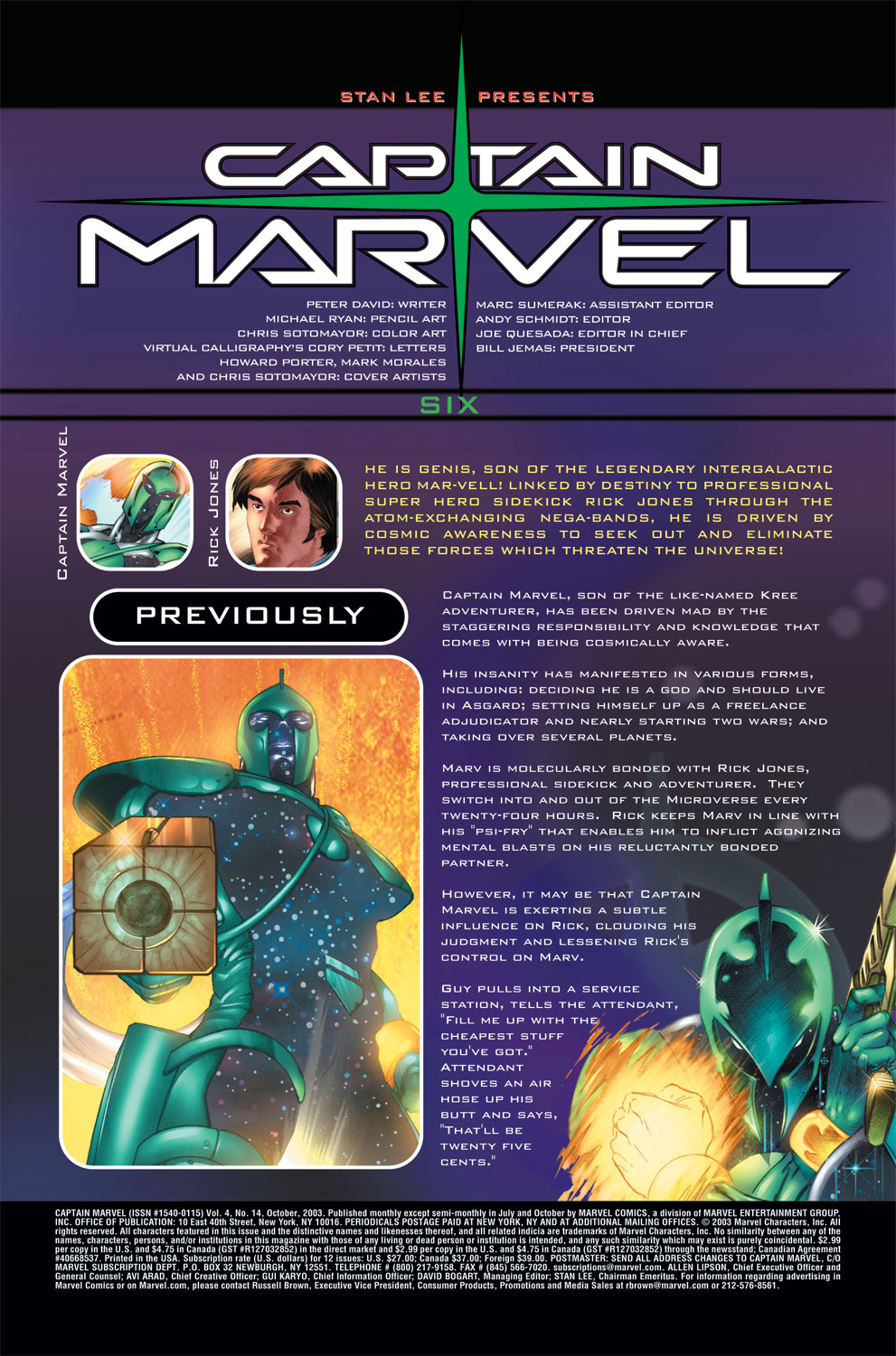 Captain Marvel (2002) Issue #14 #14 - English 2 Captain Marvel (2002) Issue #14 #14 - English 2