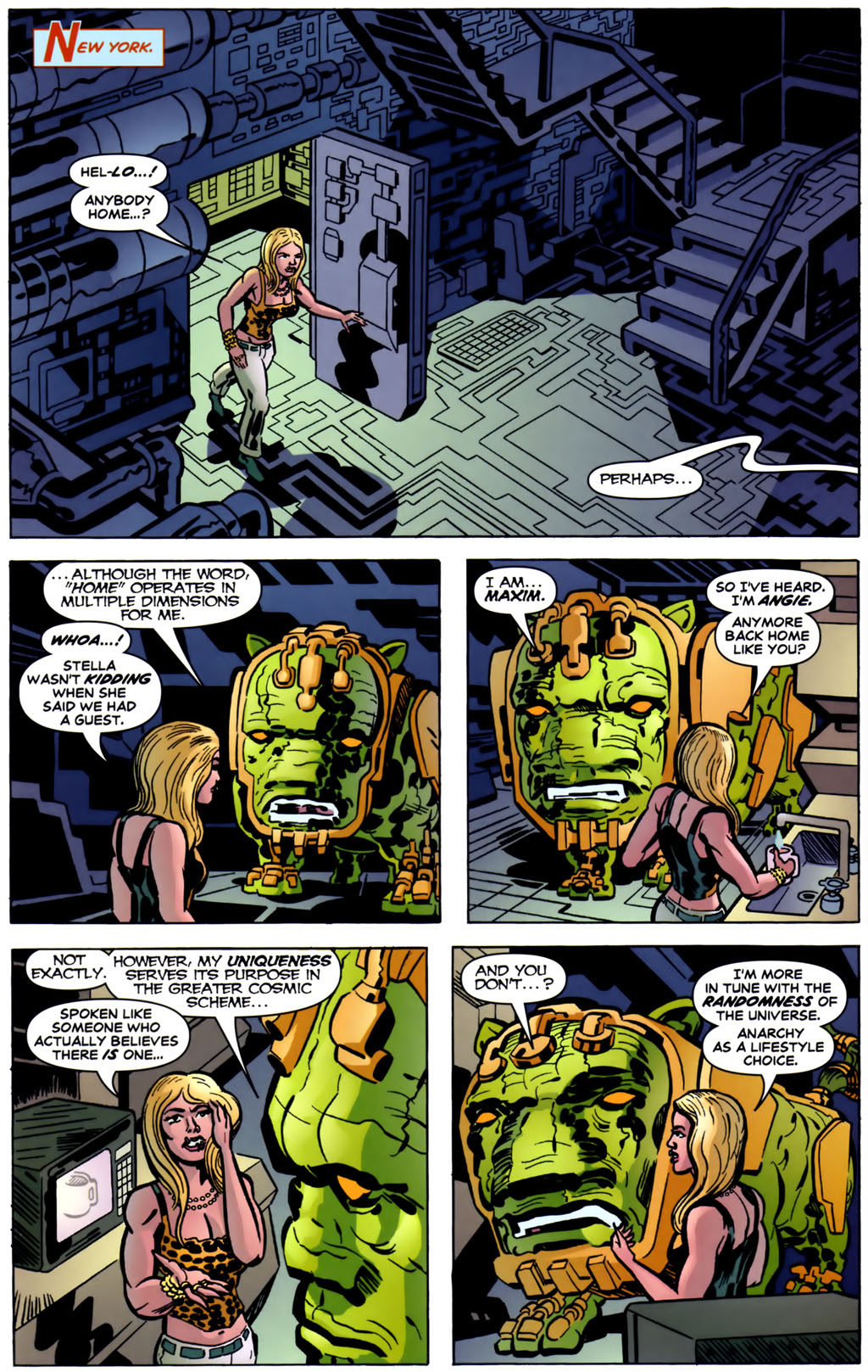 Read online Gødland comic -  Issue #4 - 19