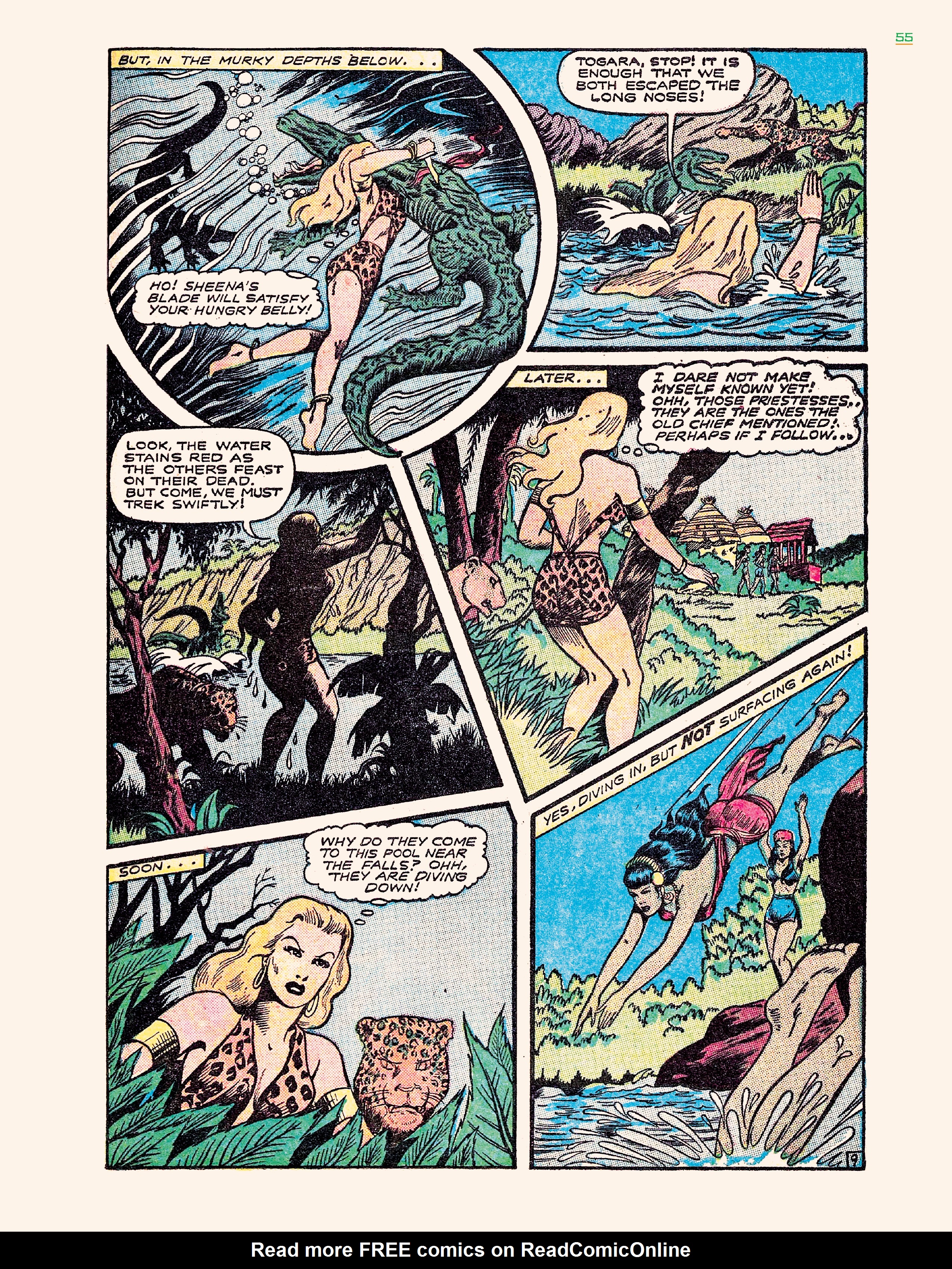 Read online Jungle Girls comic -  Issue # TPB (Part 1) - 55
