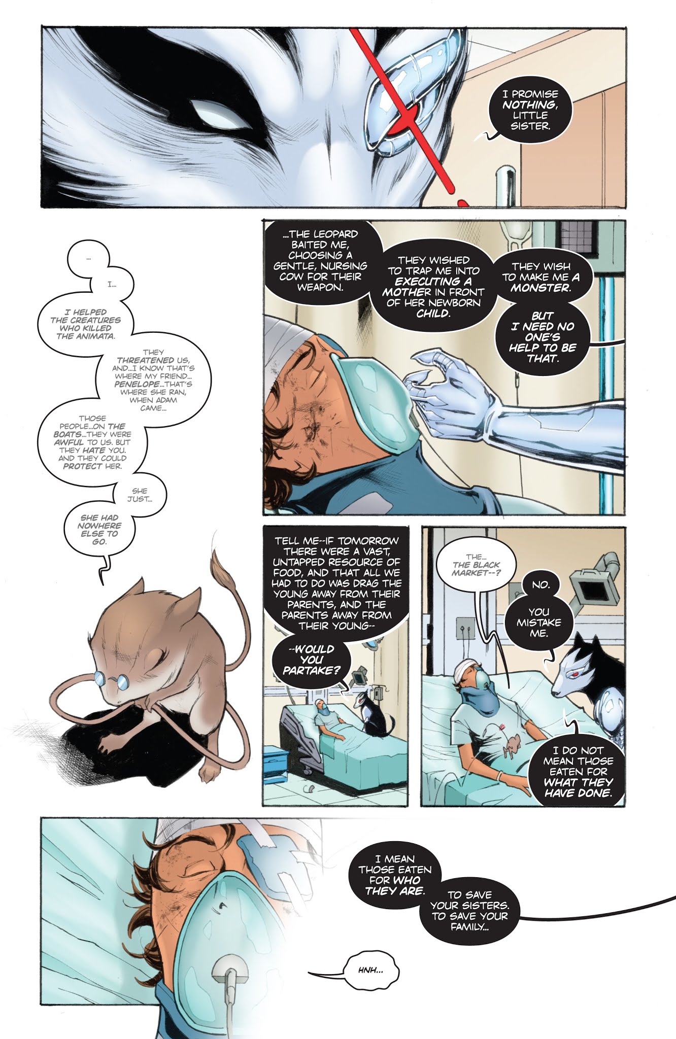 Read online Animosity: Evolution comic -  Issue #7 - 8