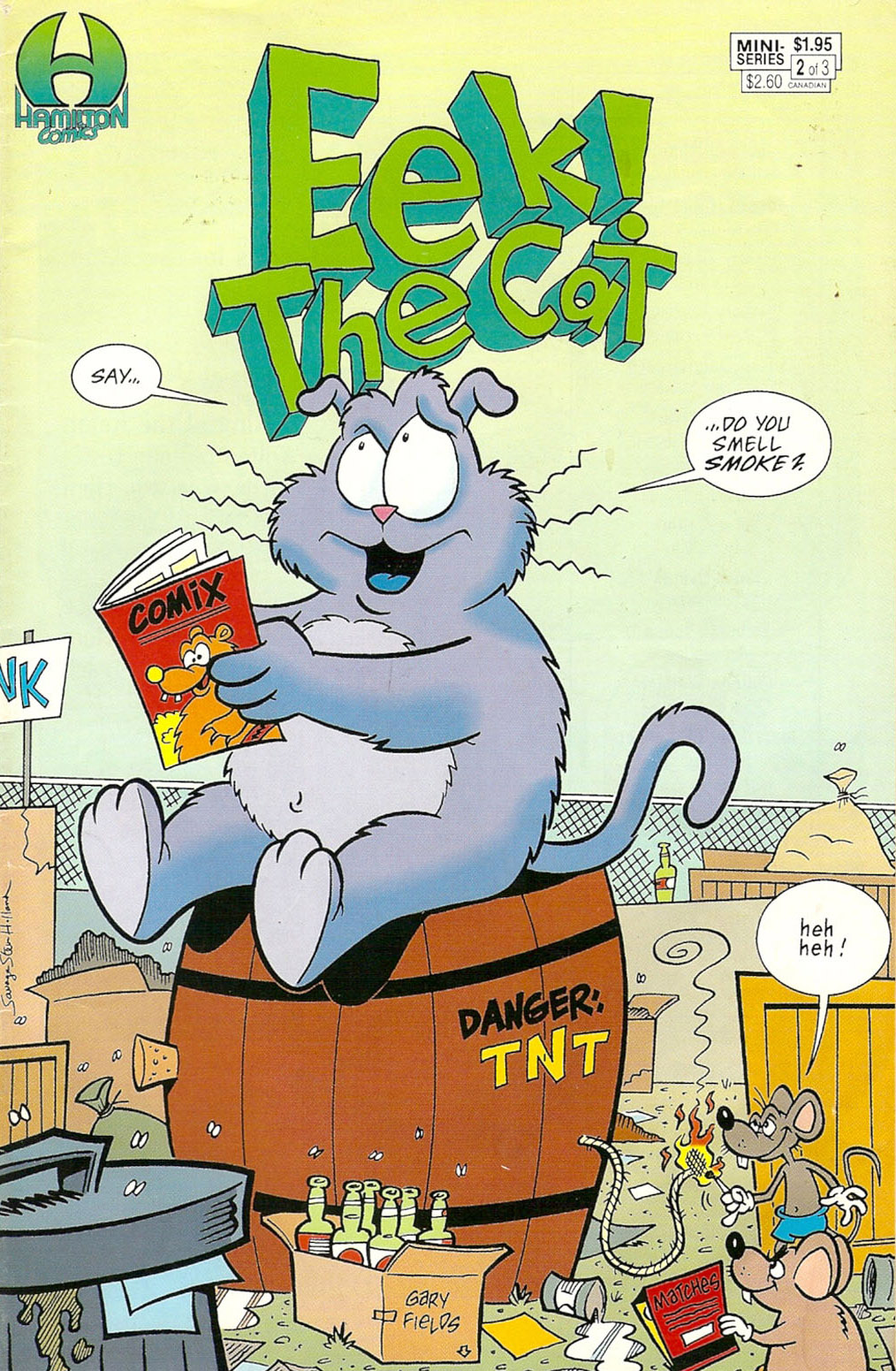 Read online Eek! The Cat comic -  Issue #2 - 1