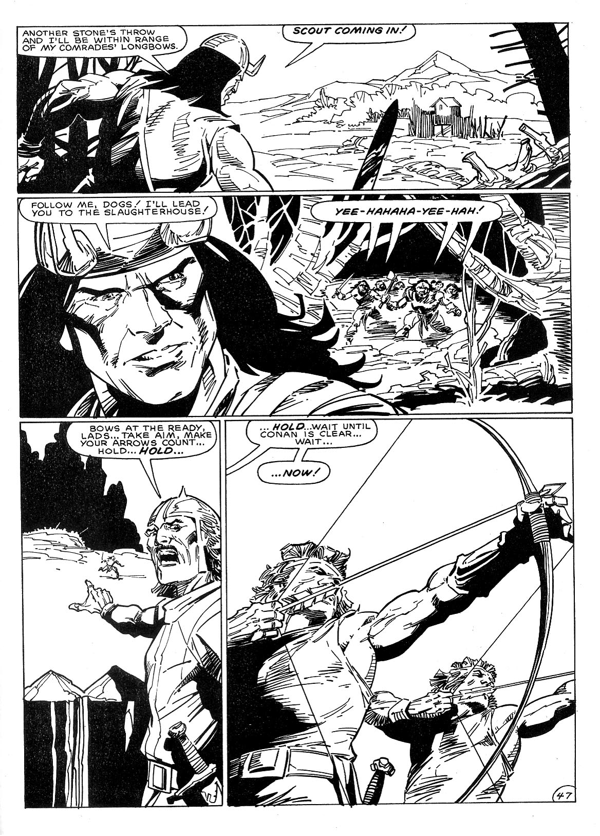 Read online The Savage Sword Of Conan comic -  Issue #143 - 53