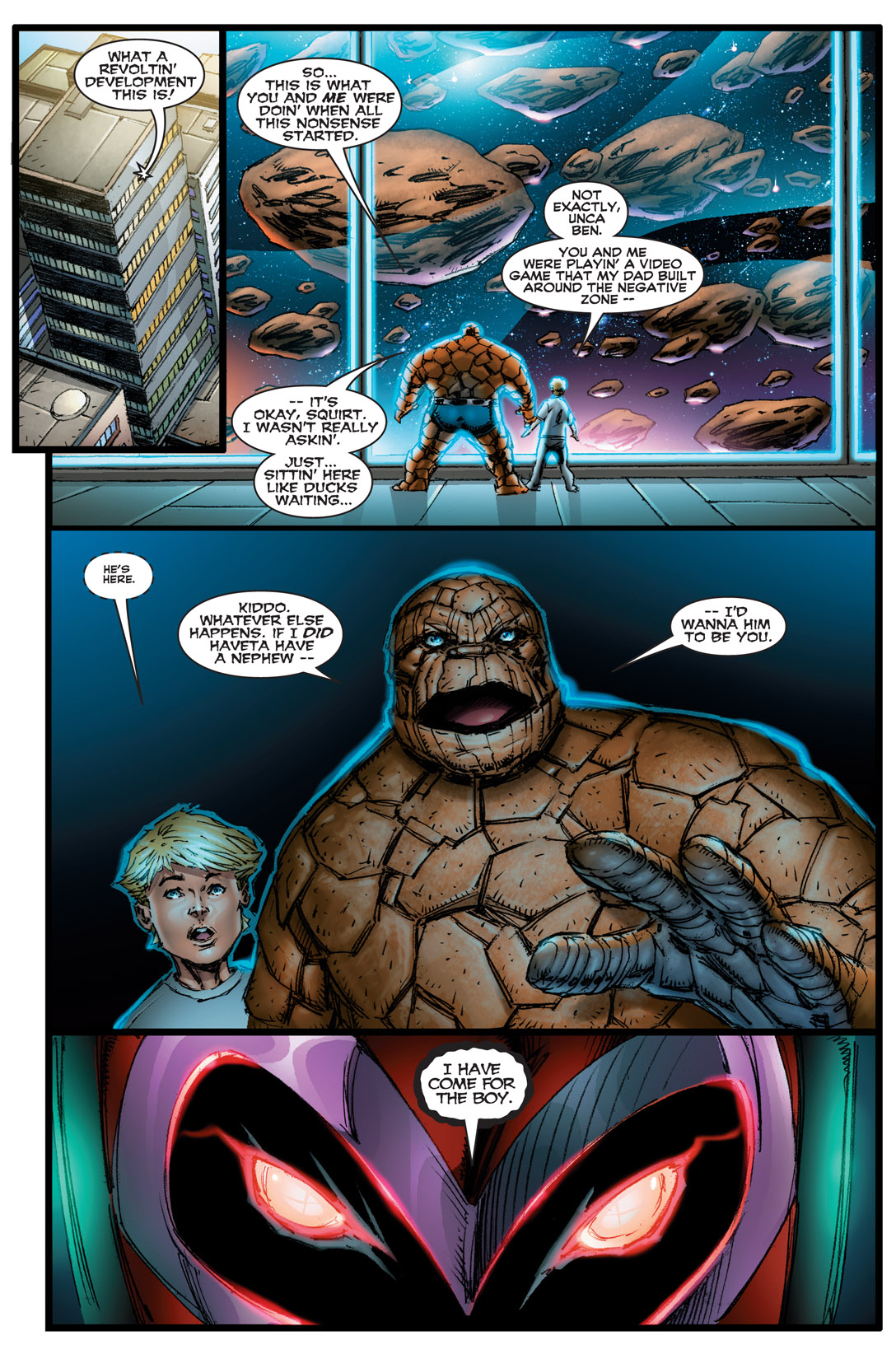 Read online Onslaught Reborn comic -  Issue #5 - 6