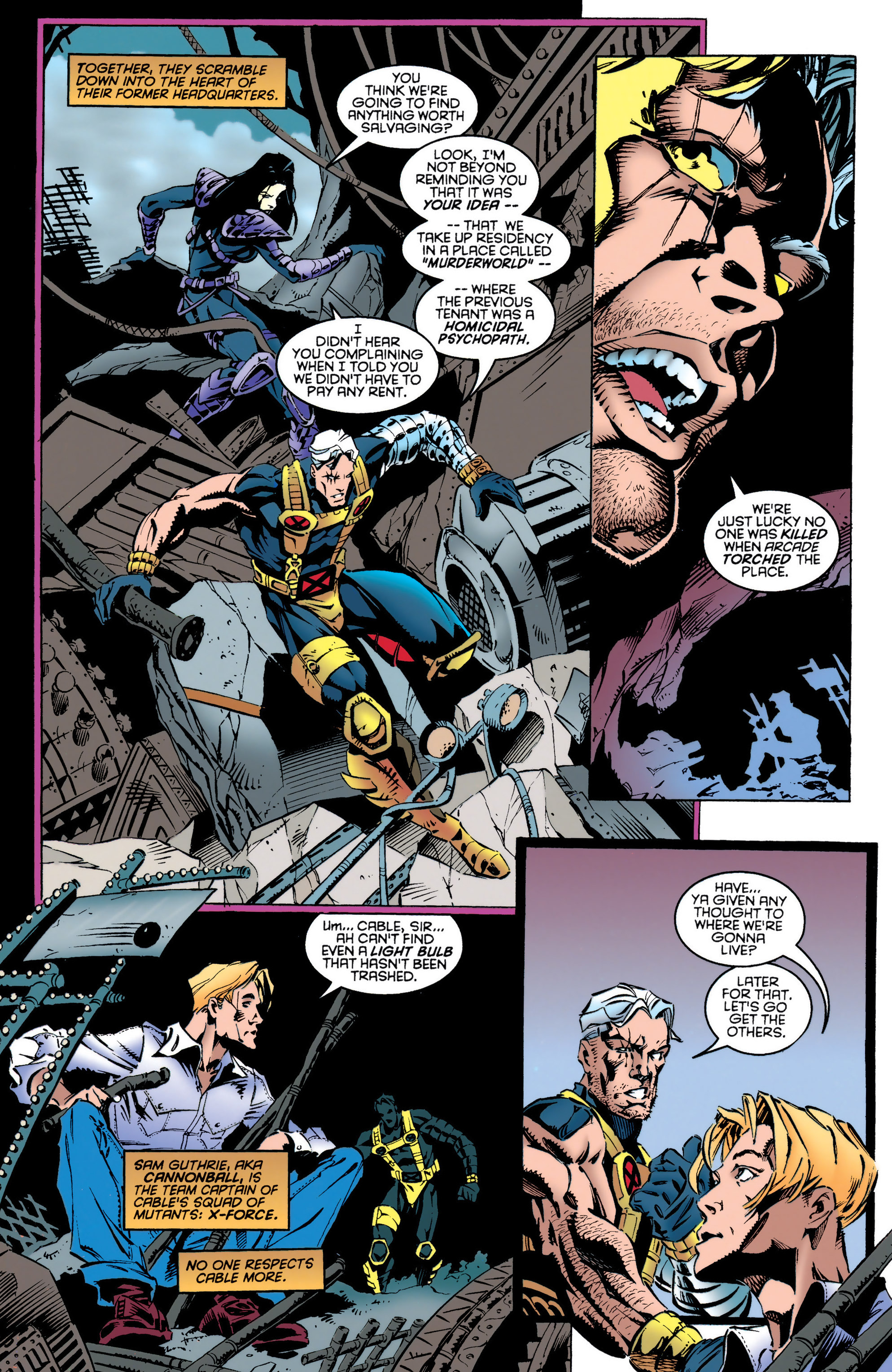 Read online Cable and X-Force Classic comic -  Issue # TPB (Part 1) - 12
