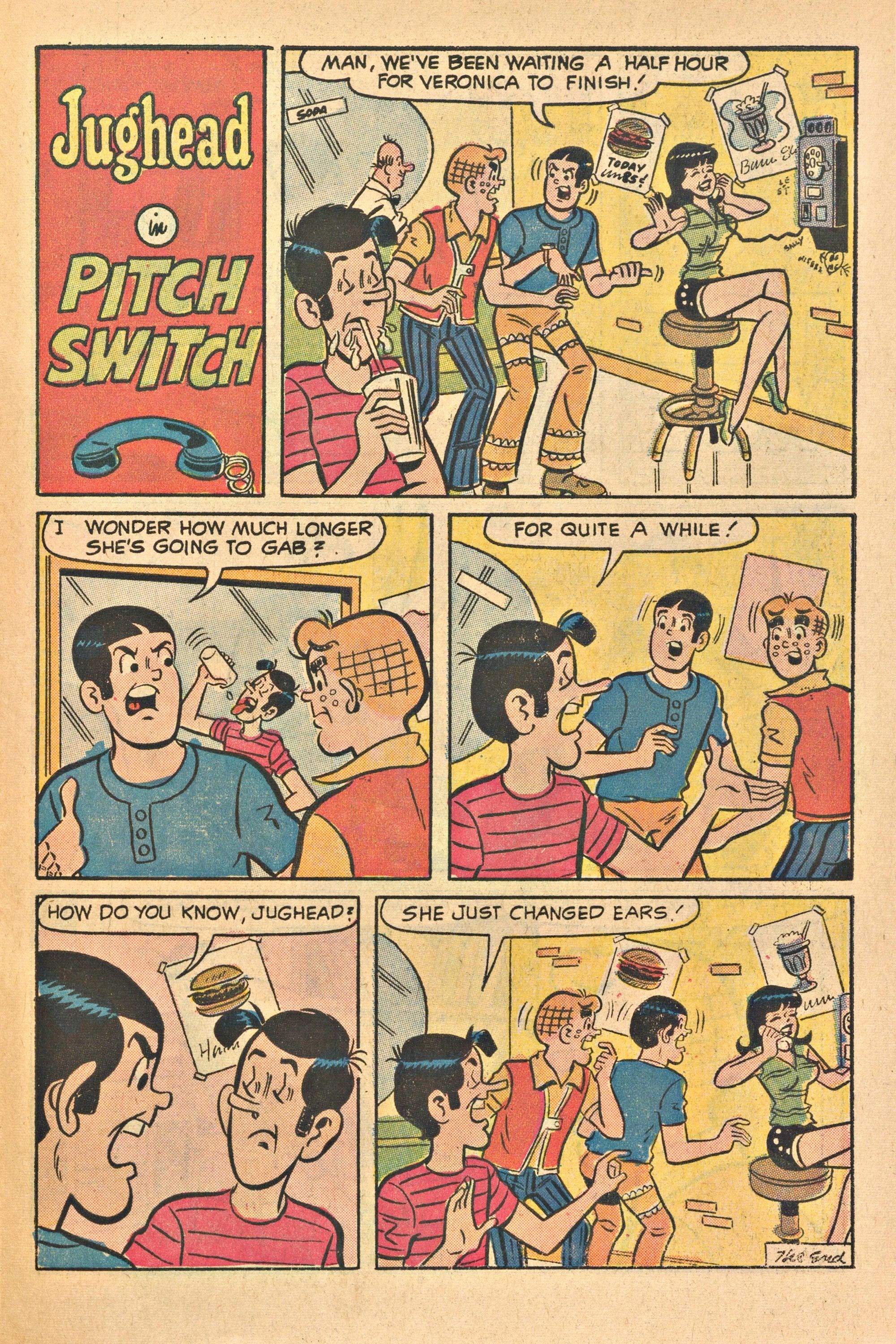 Read online Jughead's Jokes comic -  Issue #32 - 46