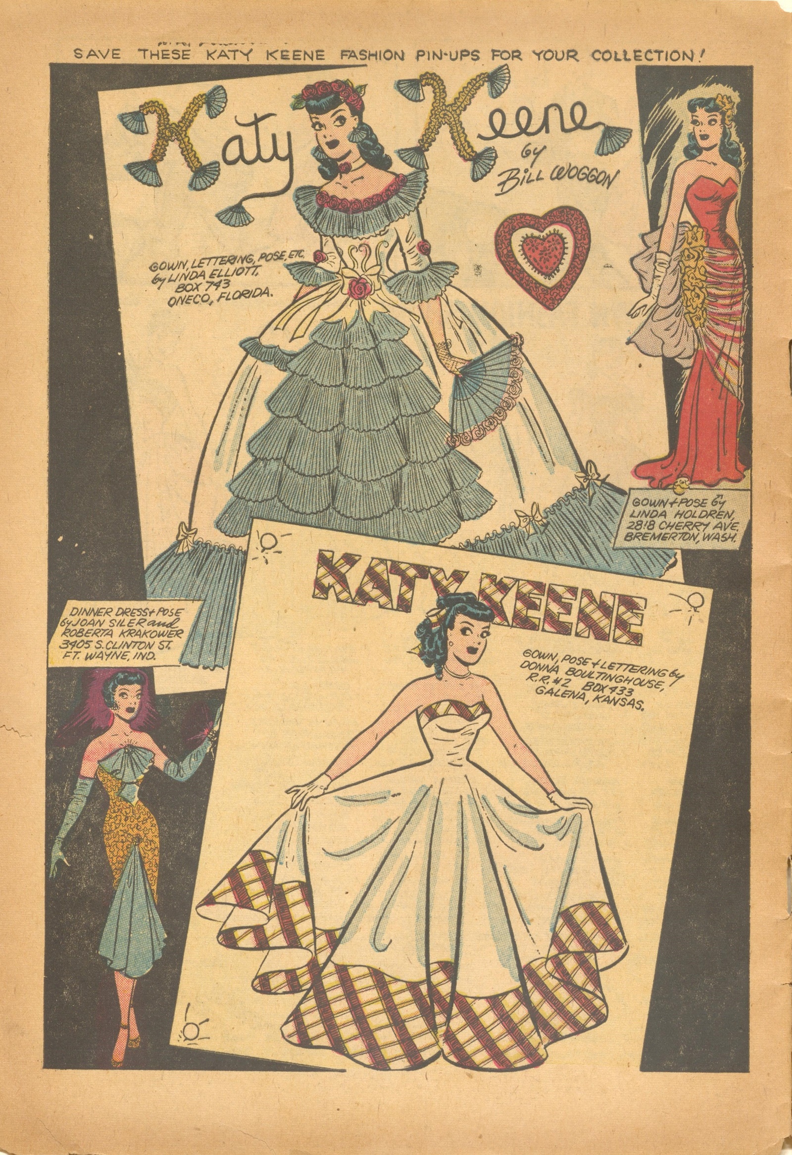 Read online Katy Keene Fashion Book comic -  Issue #1 - 8