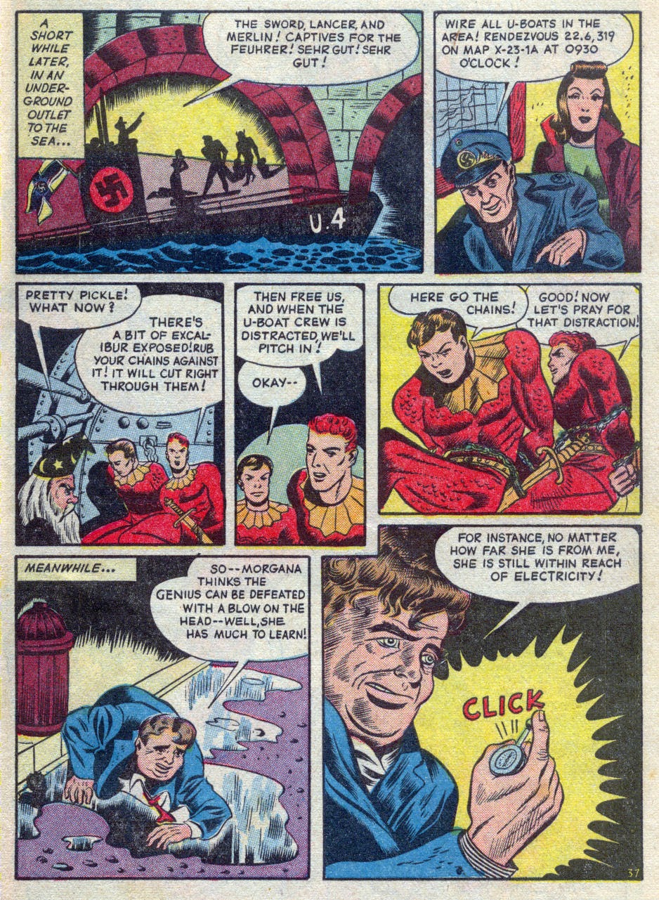 Read online Super-Mystery Comics comic -  Issue #22 - 38