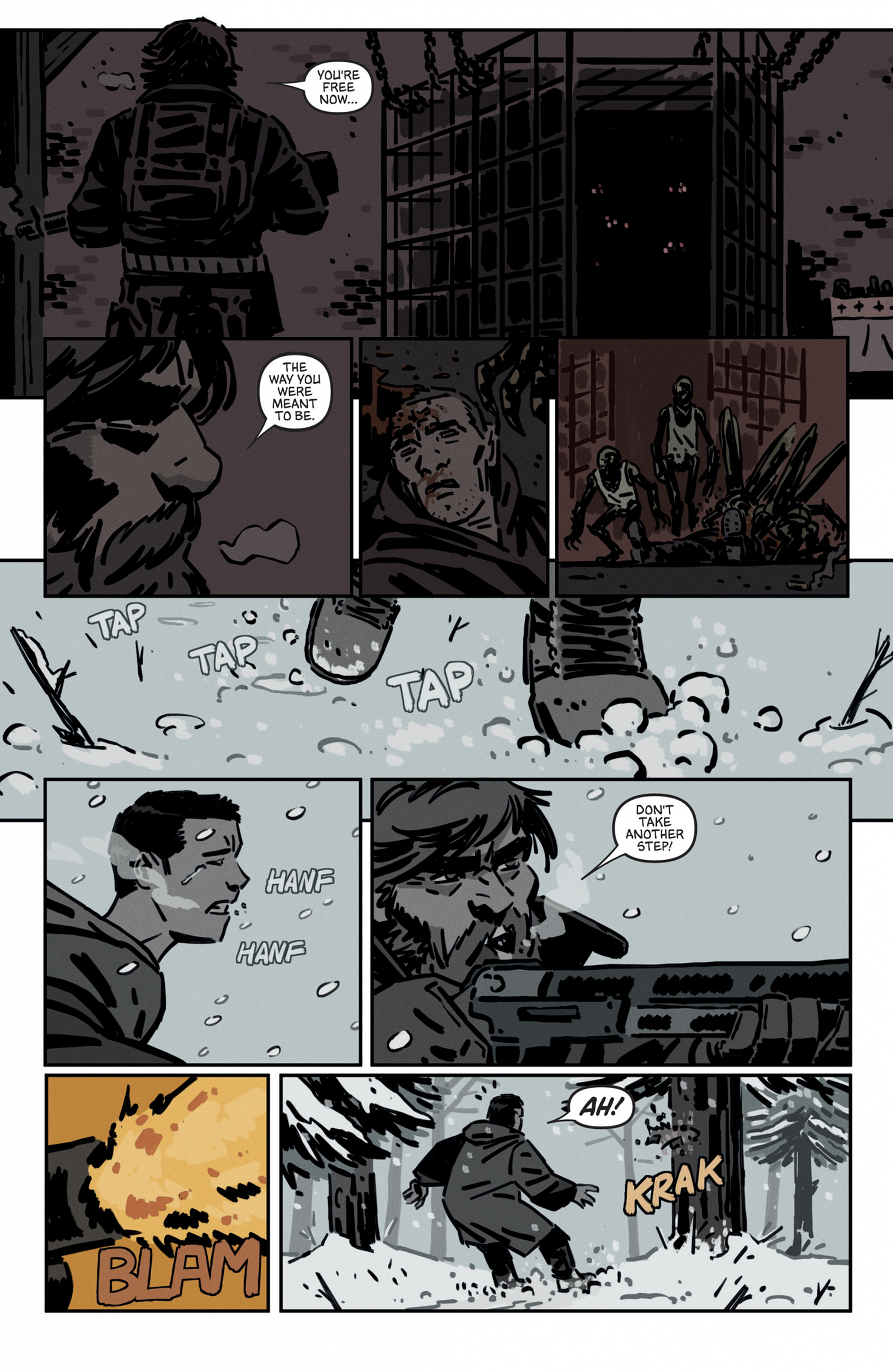 Read online Locust comic -  Issue #4 - 5
