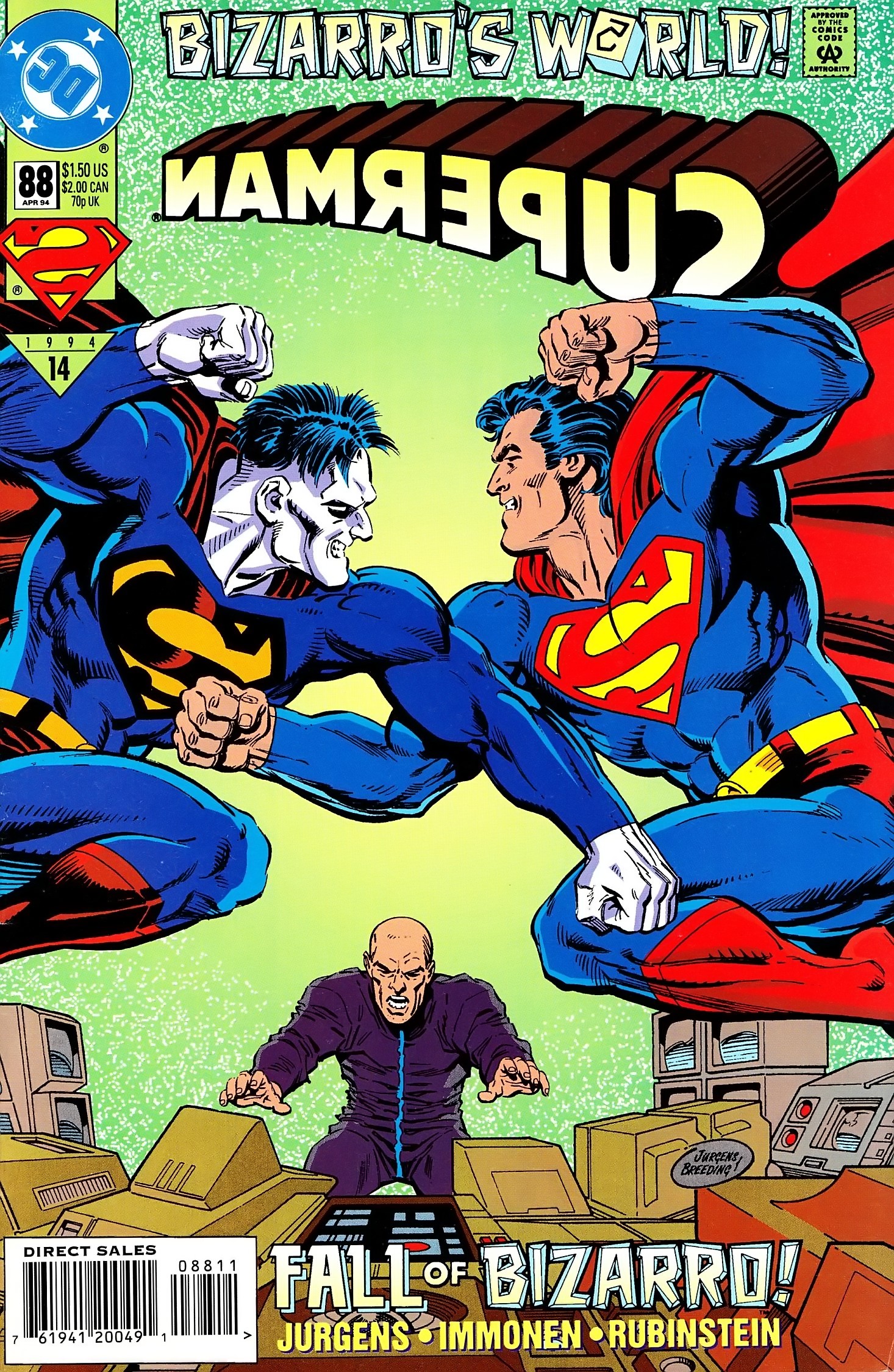 Read online Superman (1987) comic -  Issue #88 - 1