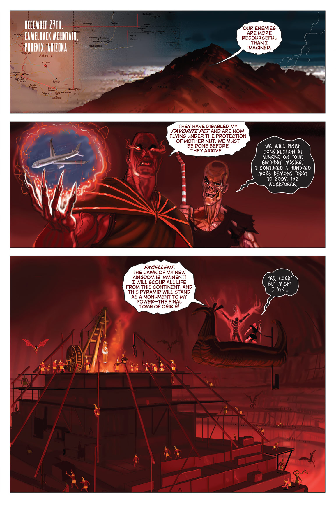 Read online The Kane Chronicles comic -  Issue # TPB 1 - 100