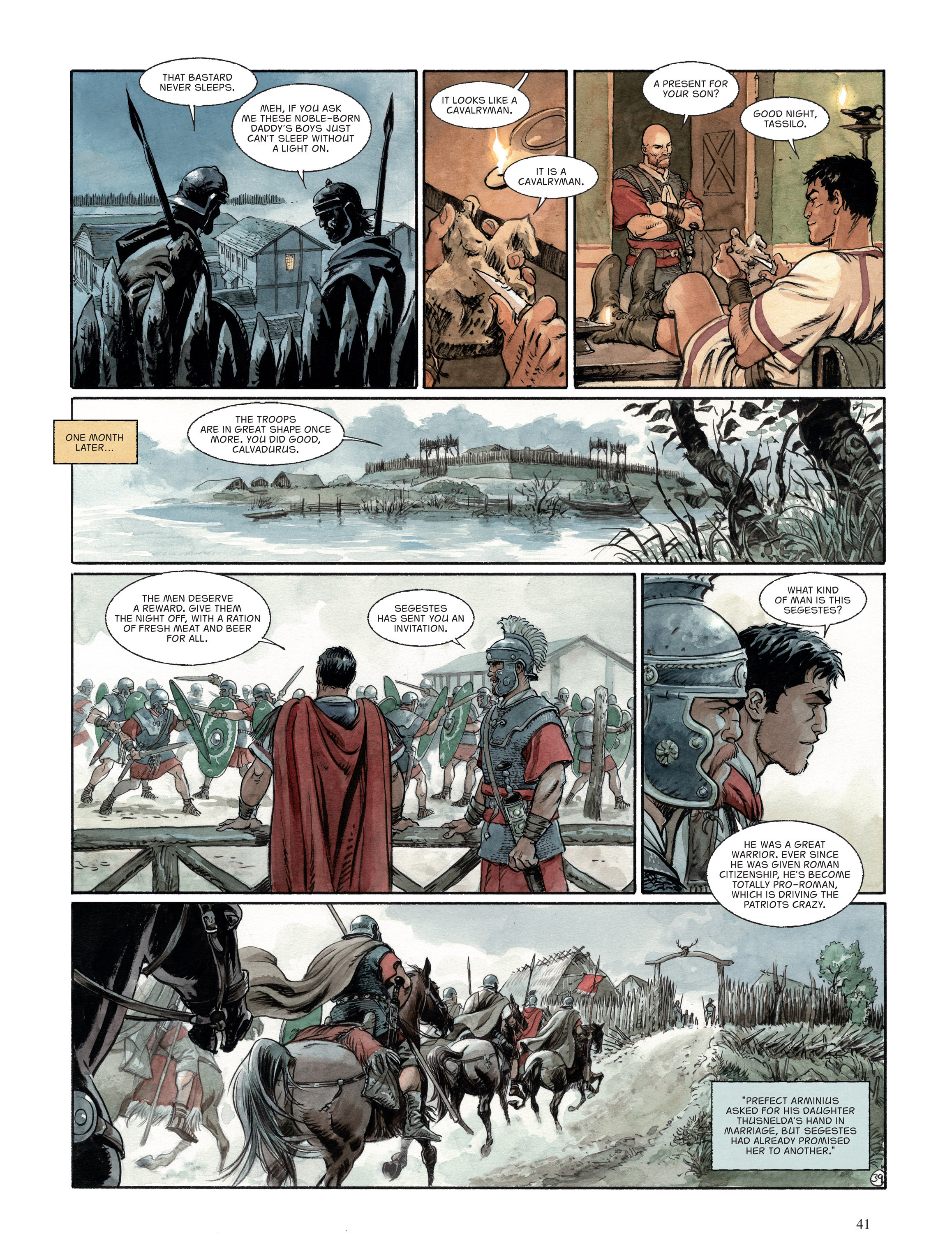 Read online The Eagles of Rome comic -  Issue # TPB 3 - 42