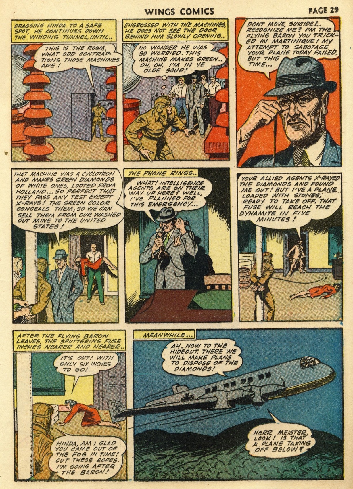 Read online Wings Comics comic -  Issue #33 - 31