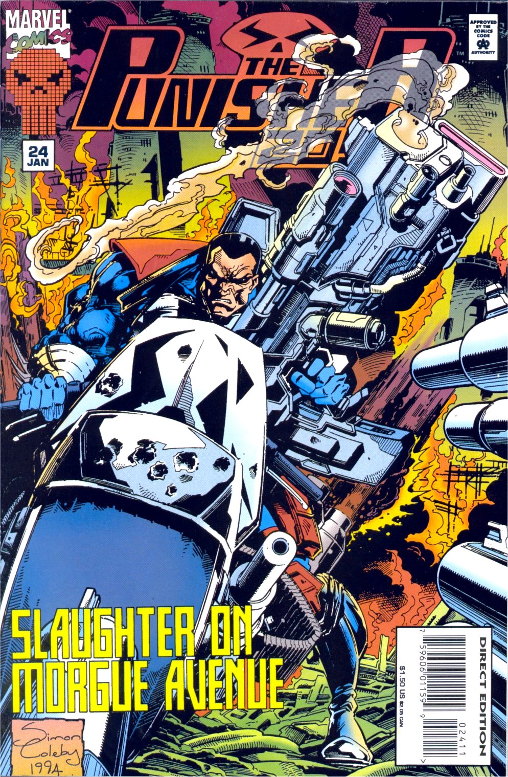 Read online Punisher 2099 comic -  Issue #24 - 1