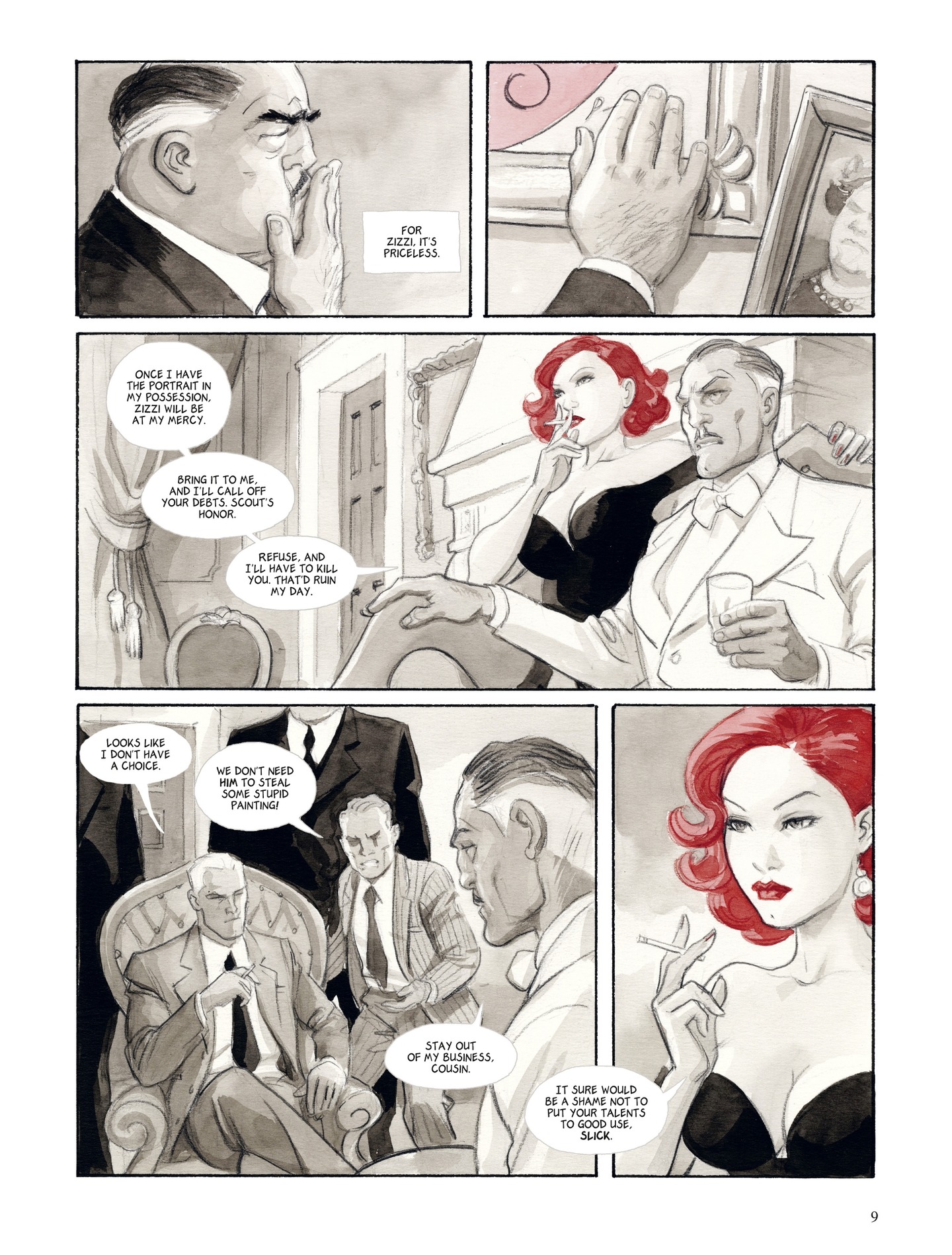 Read online Noir Burlesque comic -  Issue #2 - 8