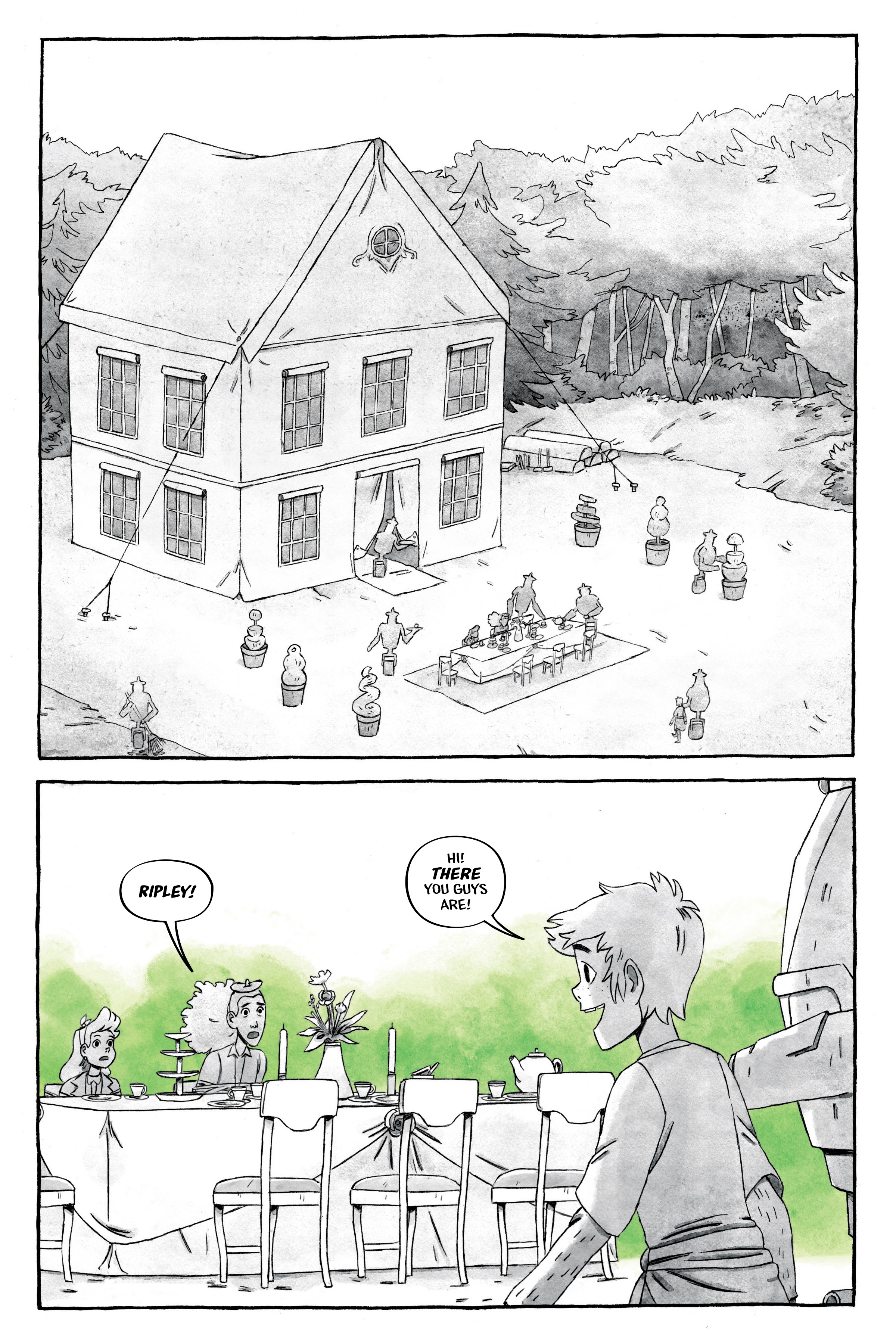 Read online Lumberjanes: The Infernal Compass comic -  Issue # TPB - 48