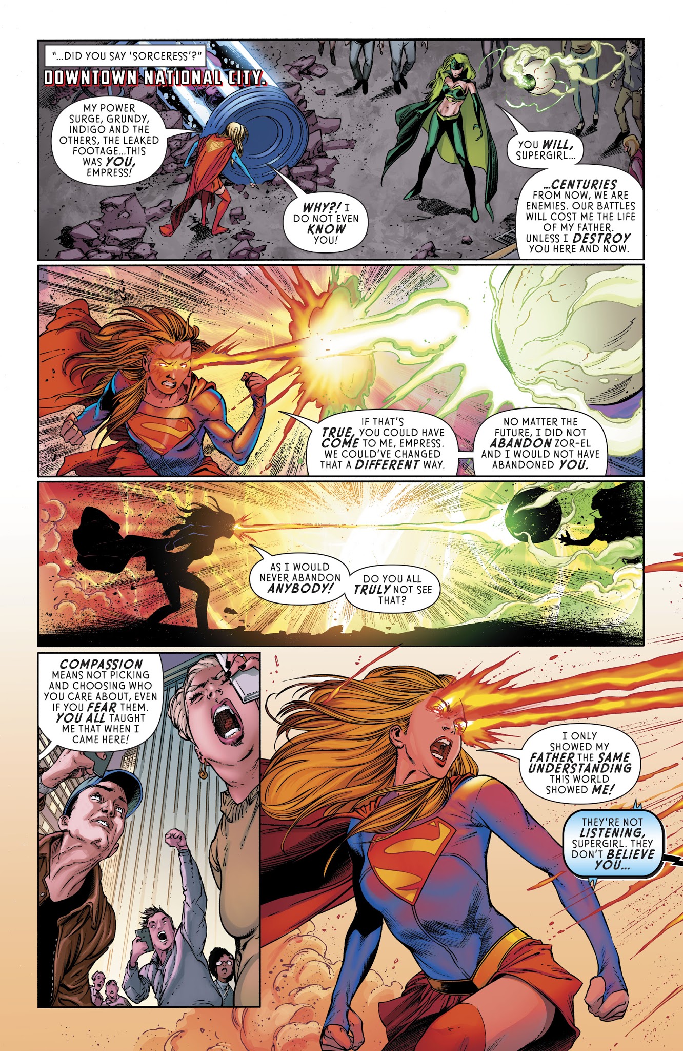 Read online Supergirl (2016) comic -  Issue #13 - 10