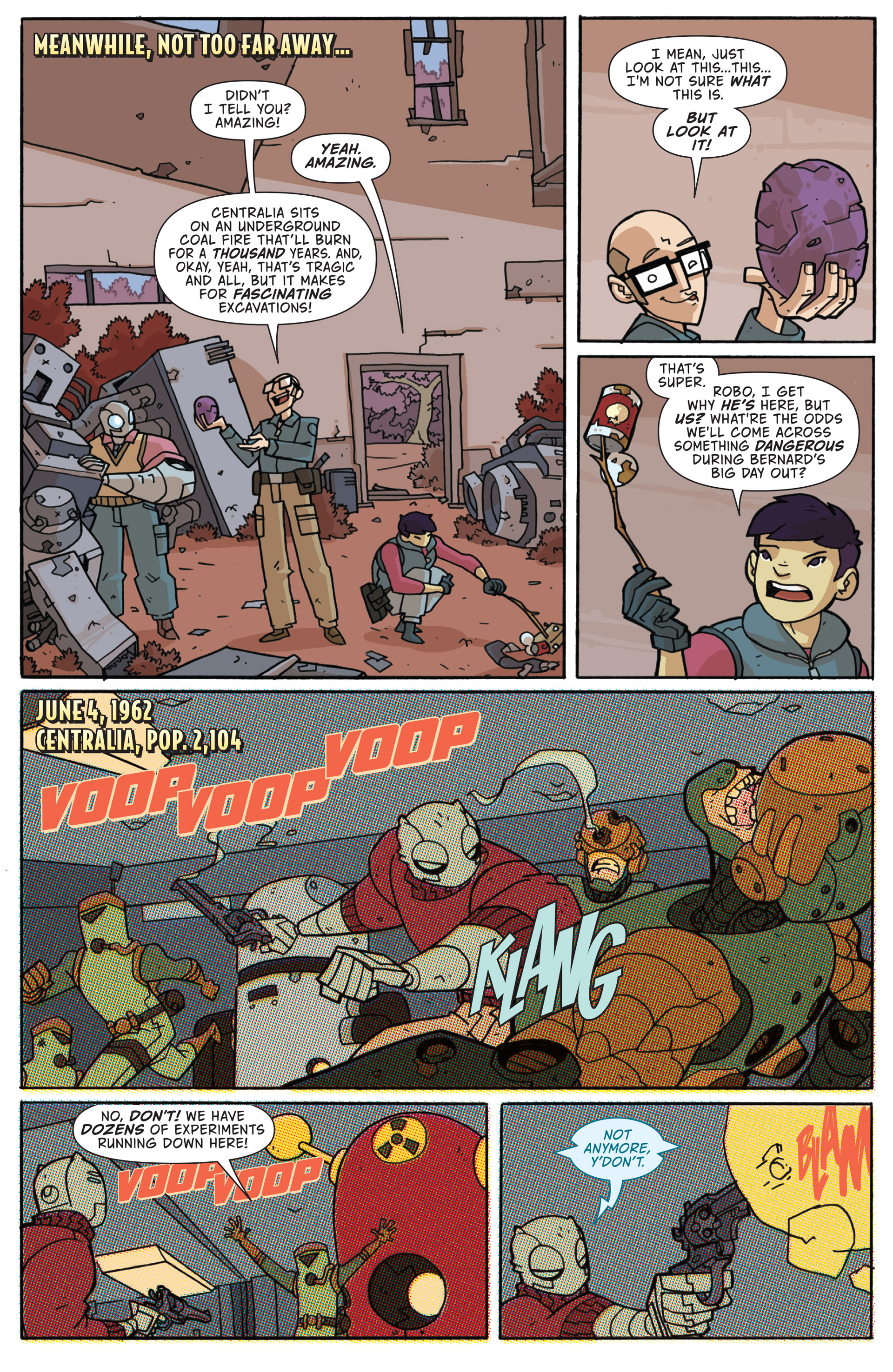 Read online Free Comic Book Day 2014 comic -  Issue # Atomic Robo and Friends - 5
