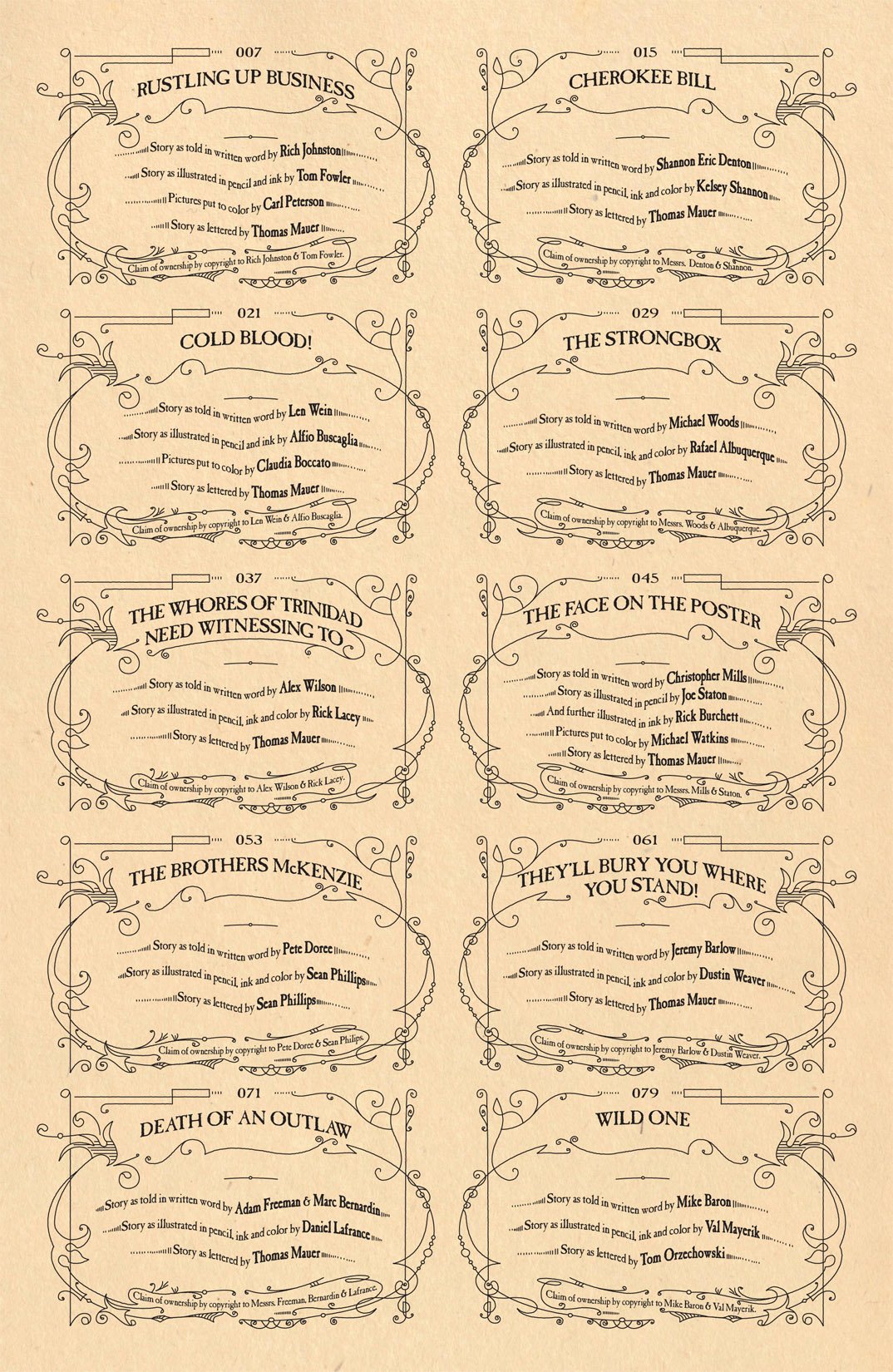 Read online Outlaw Territory comic -  Issue # TPB 2 (Part 1) - 4