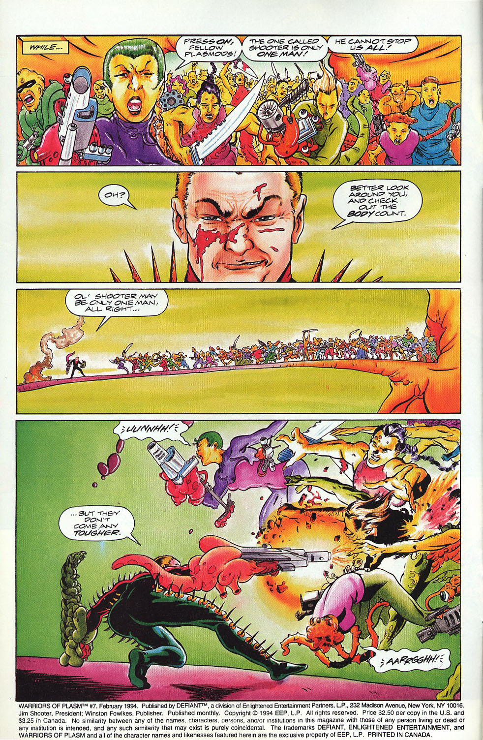 Read online Warriors of Plasm comic -  Issue #7 - 5