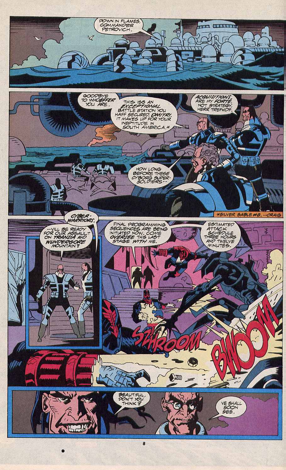 Read online Silver Sable and the Wild Pack comic -  Issue #11 - 7