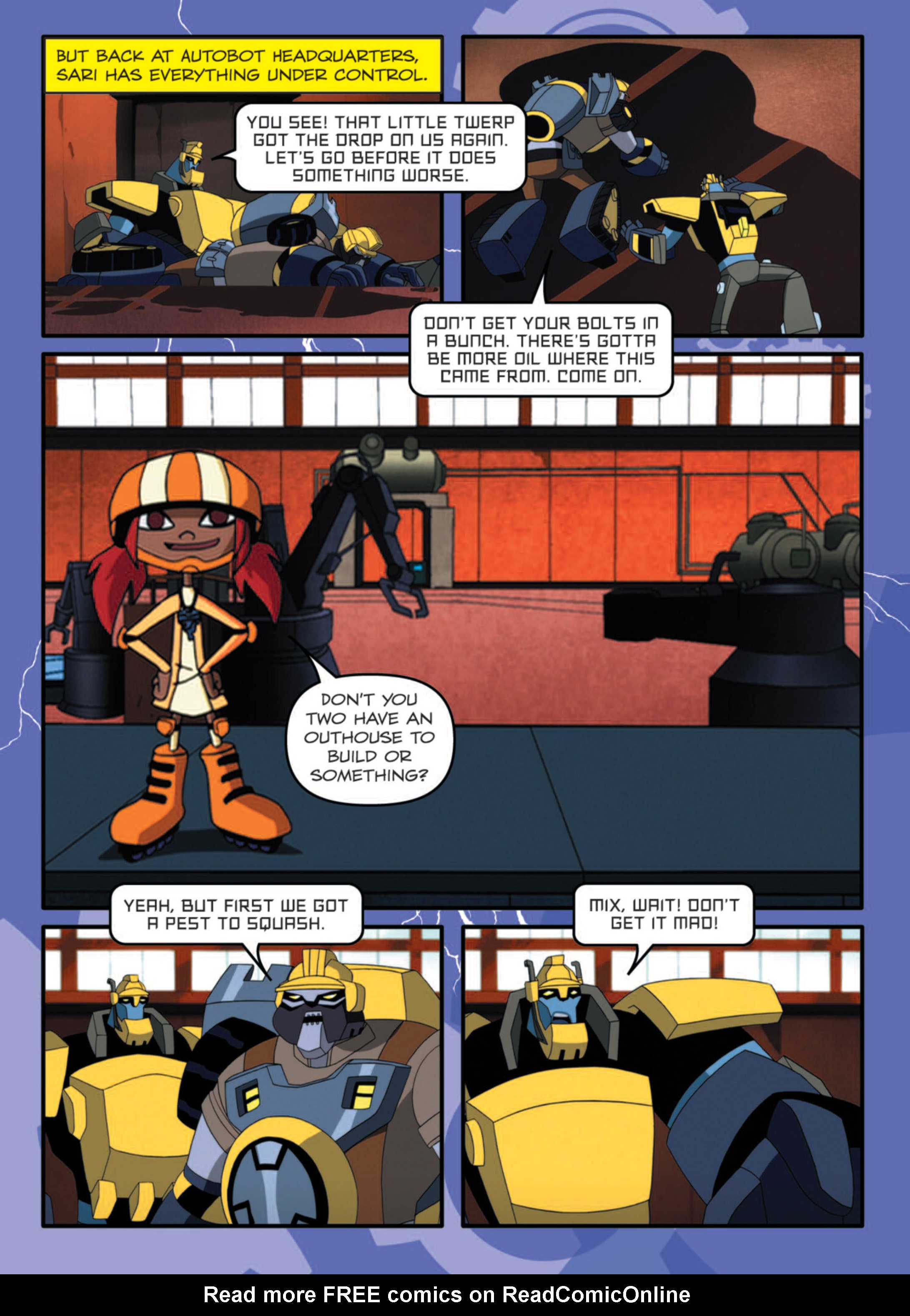 Read online Transformers Animated comic -  Issue #12 - 108