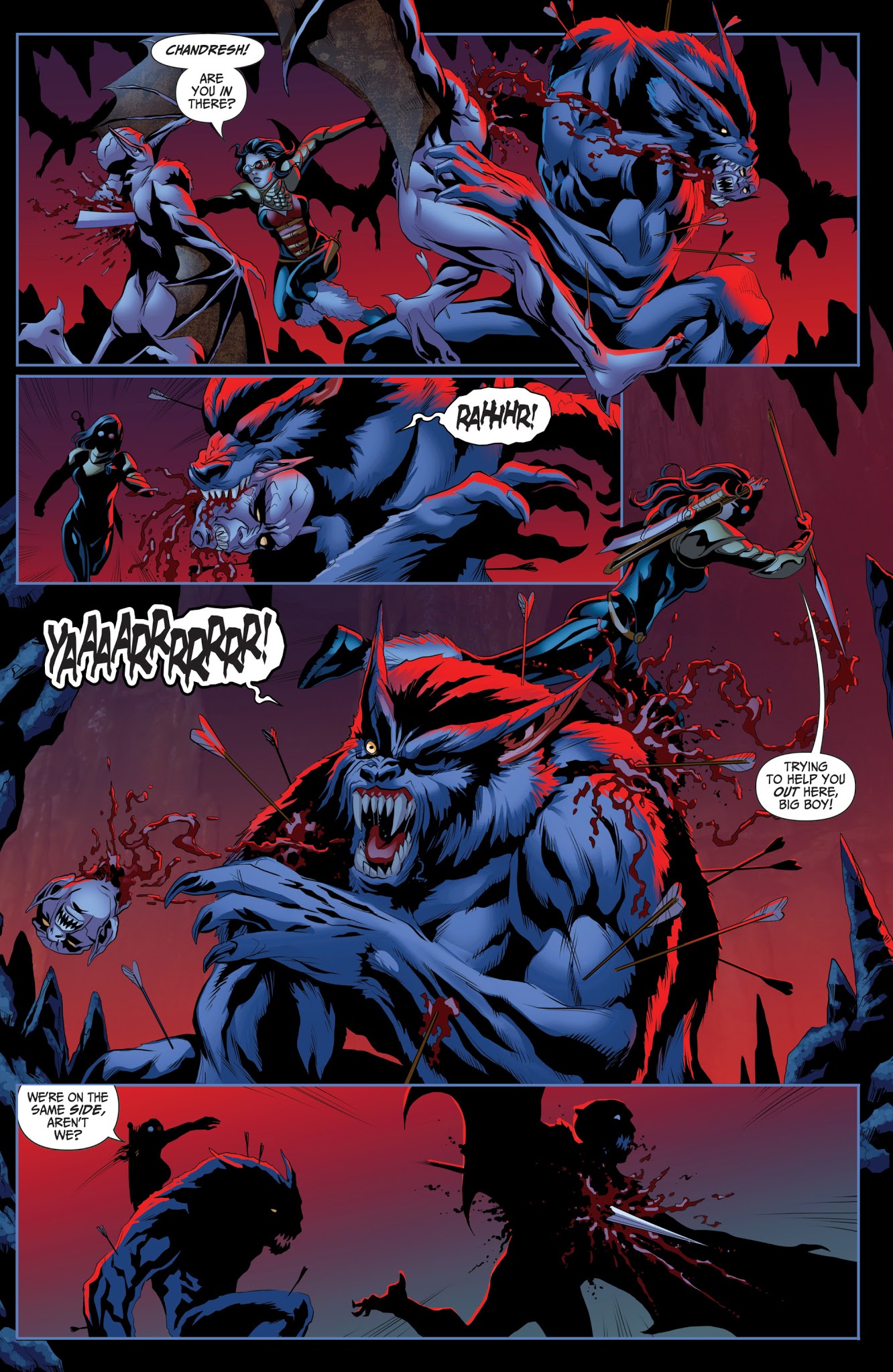 Read online Van Helsing vs. Werewolf comic -  Issue #6 - 12