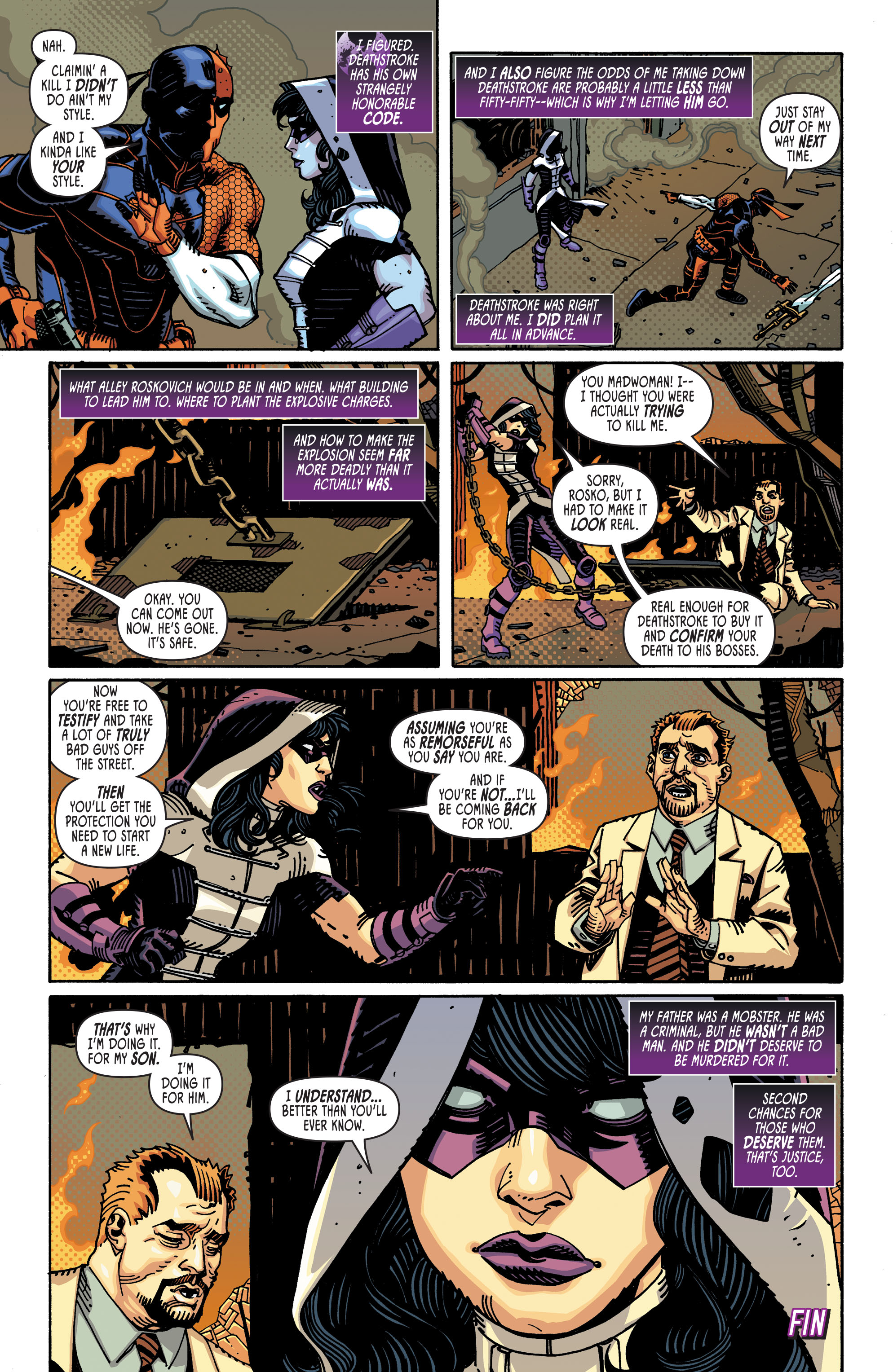 Read online Birds of Prey: Sirens of Justice comic -  Issue #2 - 17