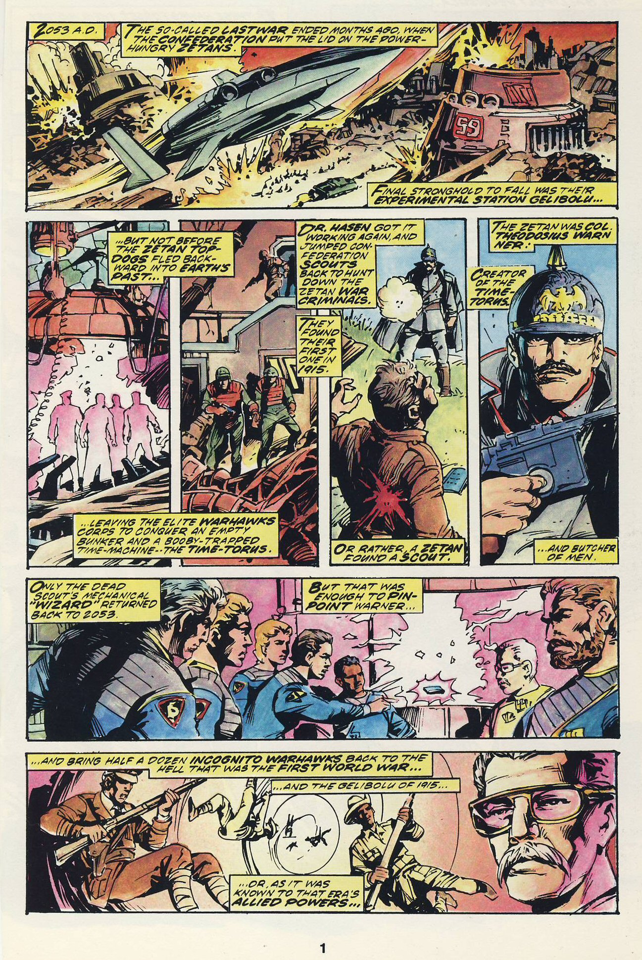 Read online Warhawks comic -  Issue #2 - 3