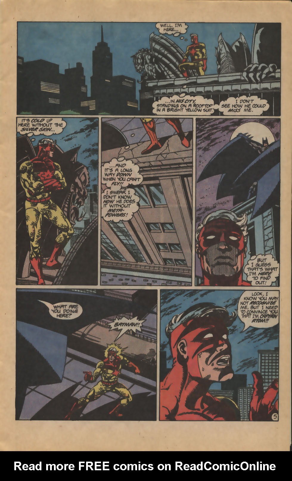 Read online Captain Atom (1987) comic -  Issue #33 - 6