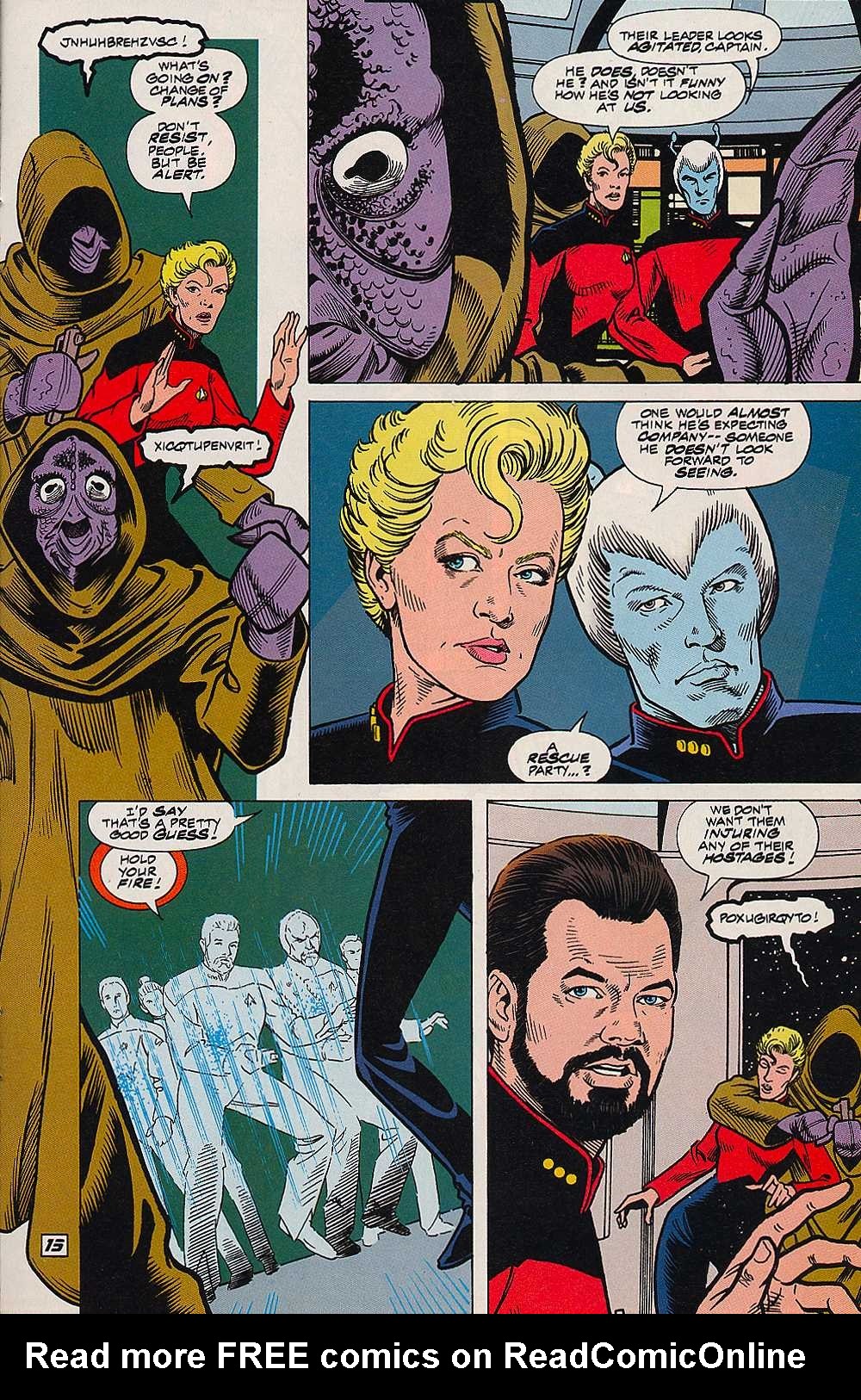 Read online Star Trek: The Next Generation (1989) comic -  Issue #78 - 15