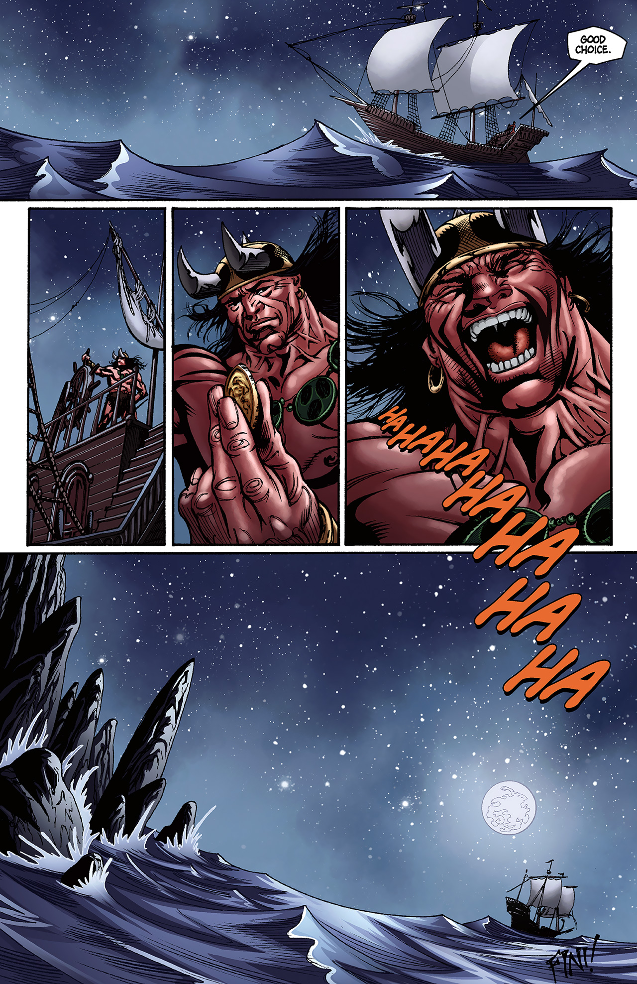 Read online Conan: Island of No Return comic -  Issue #2 - 21