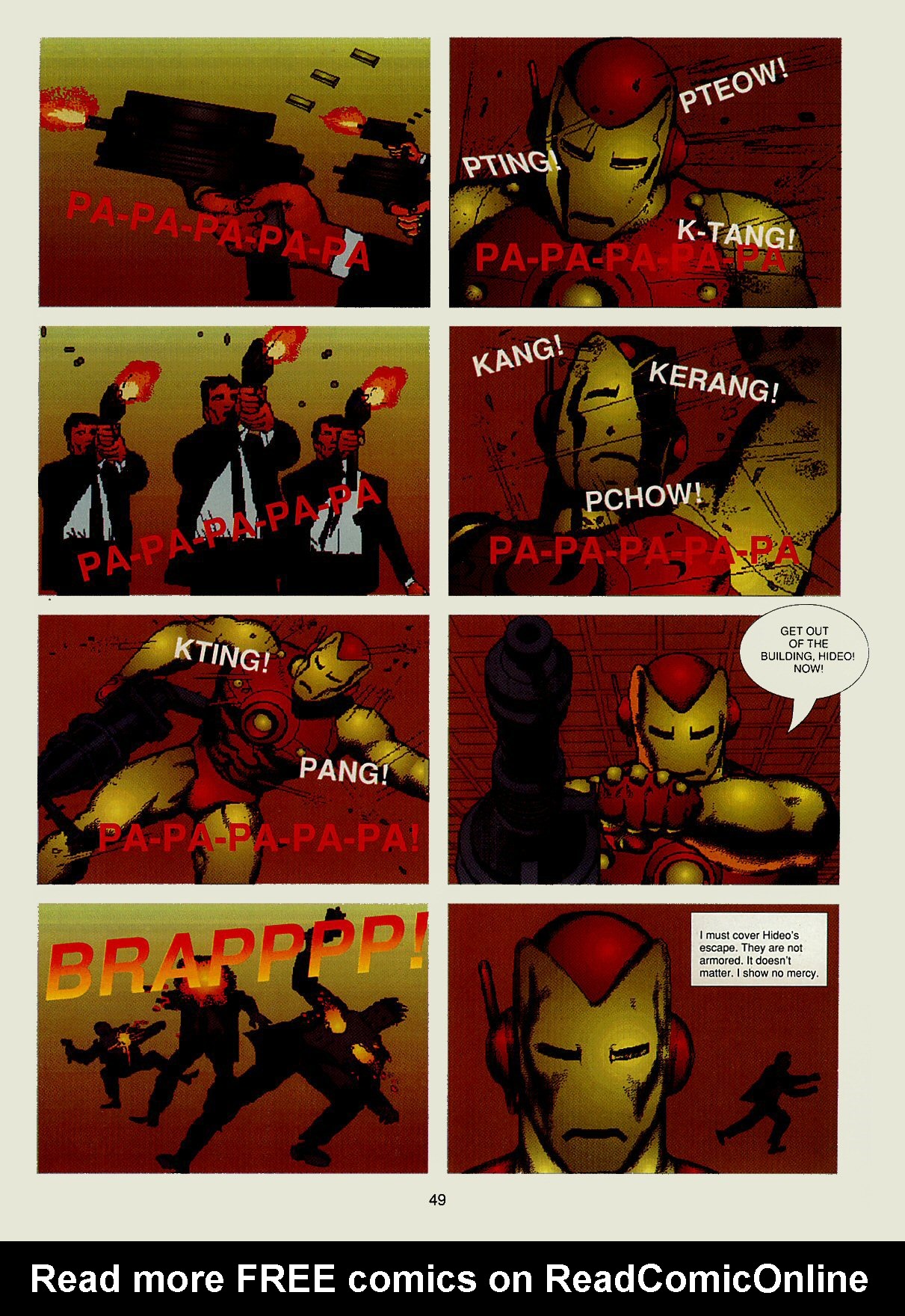 Read online Marvel Graphic Novel comic -  Issue #33 - Iron Man - Crash - 50
