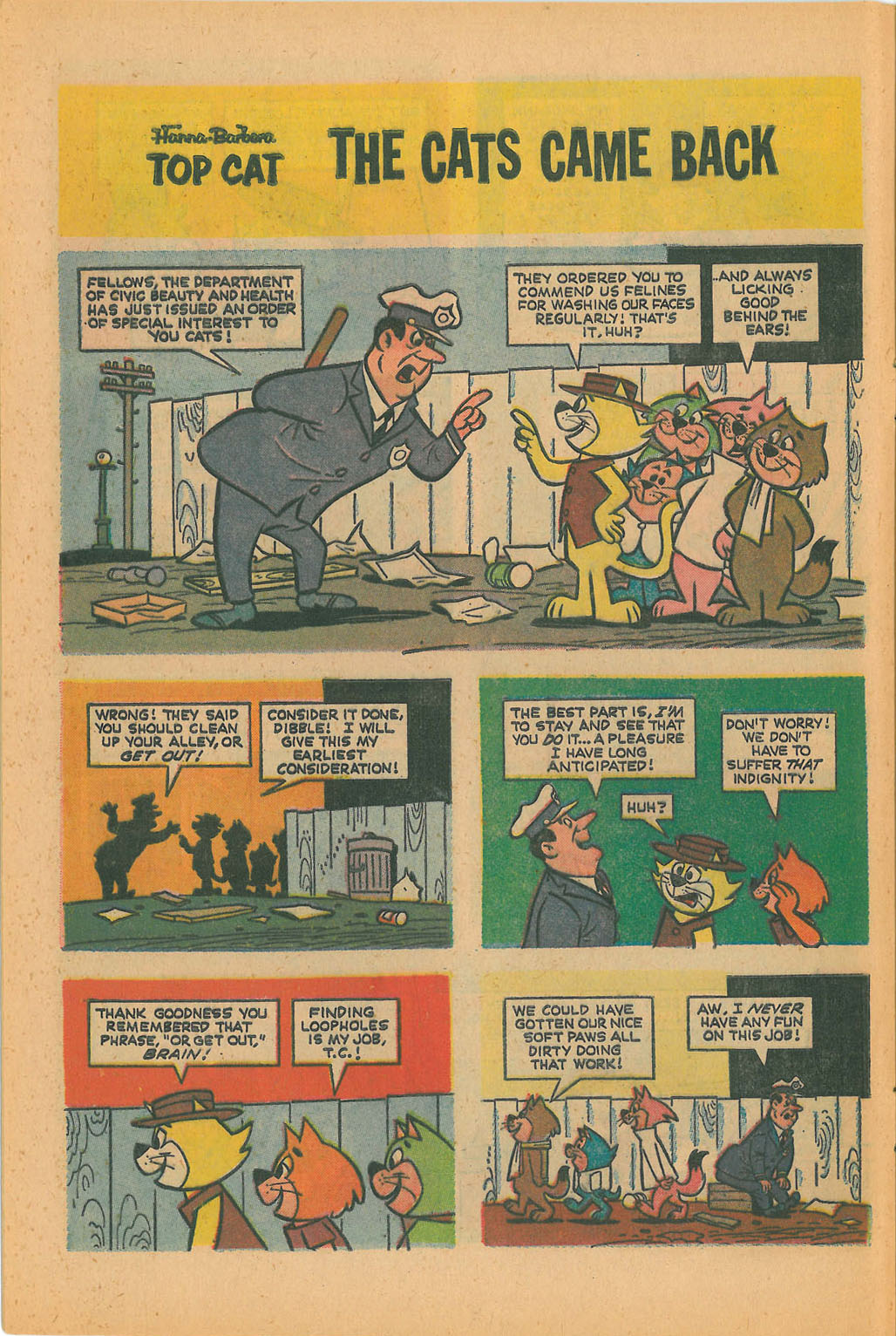 Read online Top Cat (1962) comic -  Issue #27 - 8
