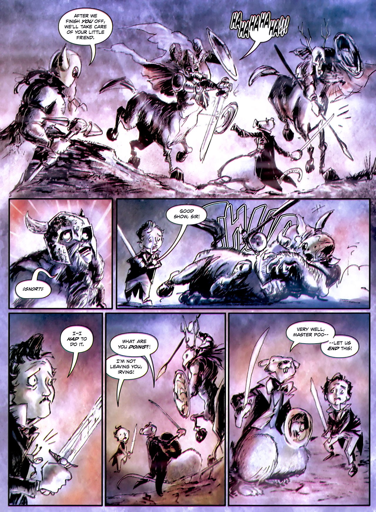 Read online The Surreal Adventures of Edgar Allan Poo comic -  Issue # TPB 1 - 52