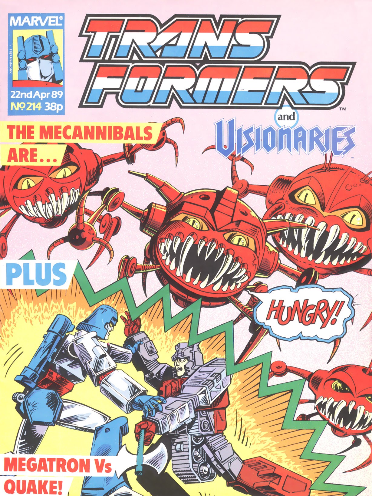 Read online The Transformers (UK) comic -  Issue #214 - 1