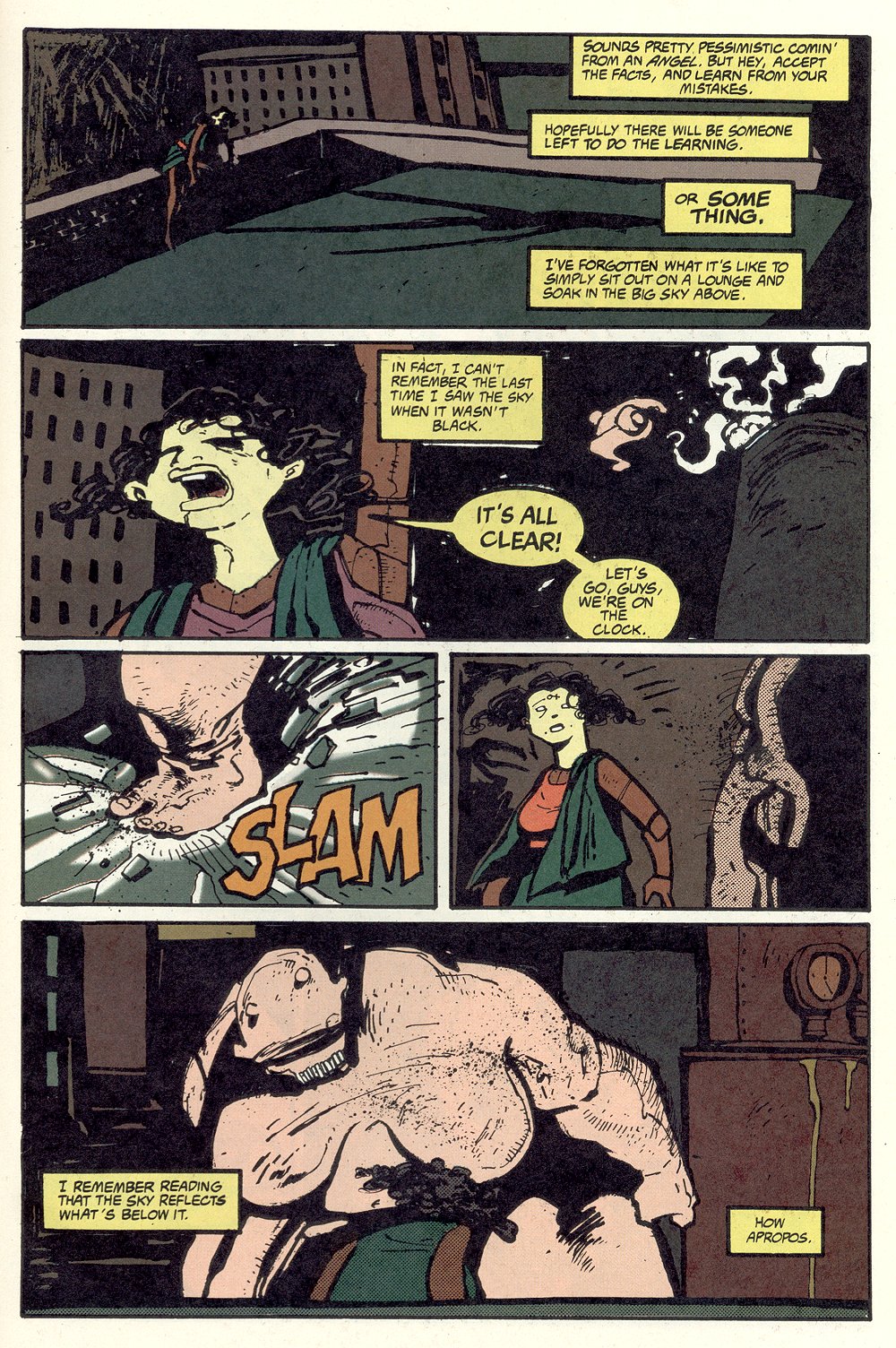 Read online Ted McKeever's Metropol AD comic -  Issue #2 - 17