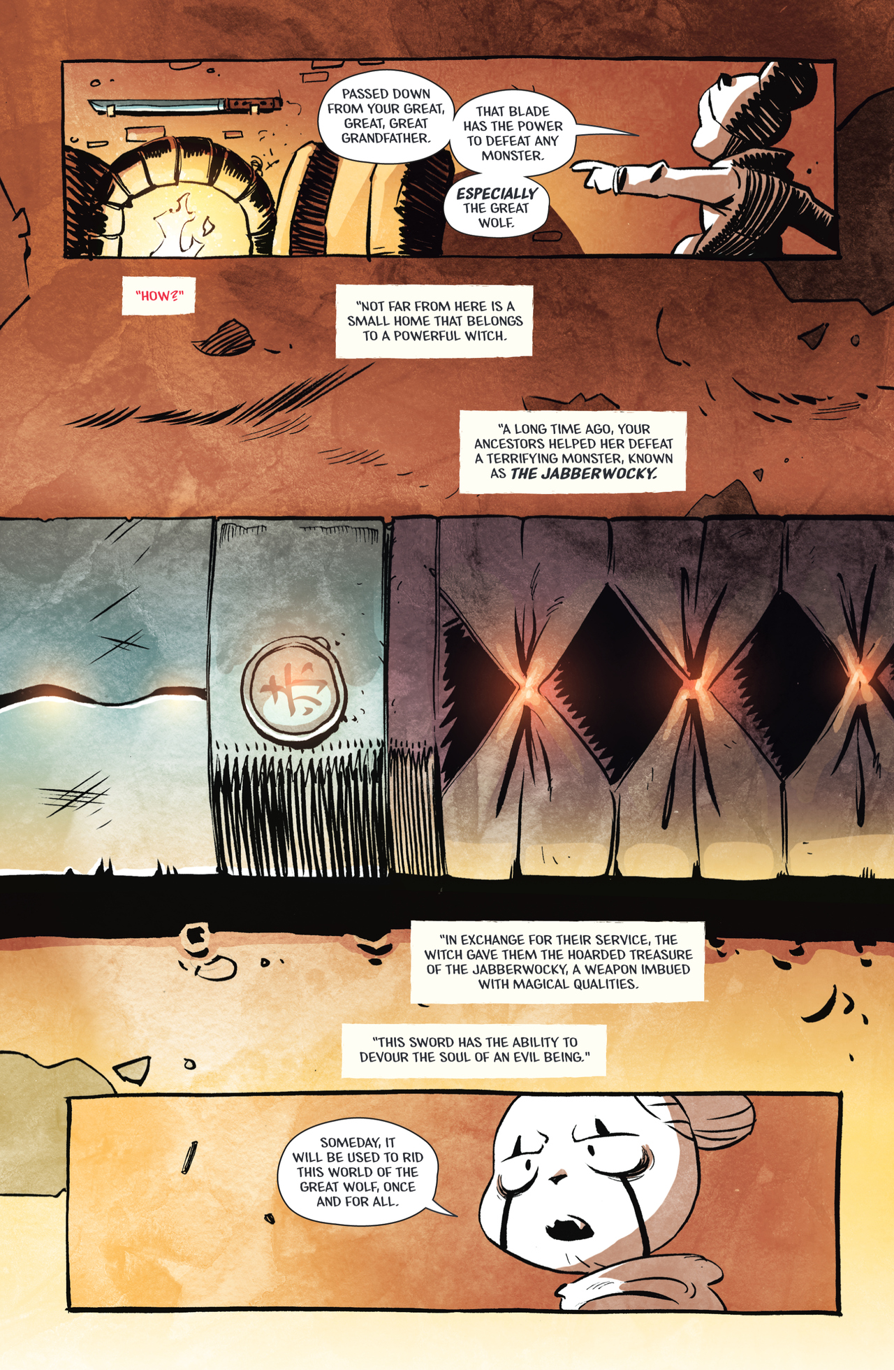 Read online Little Red Ronin comic -  Issue #3 - 18