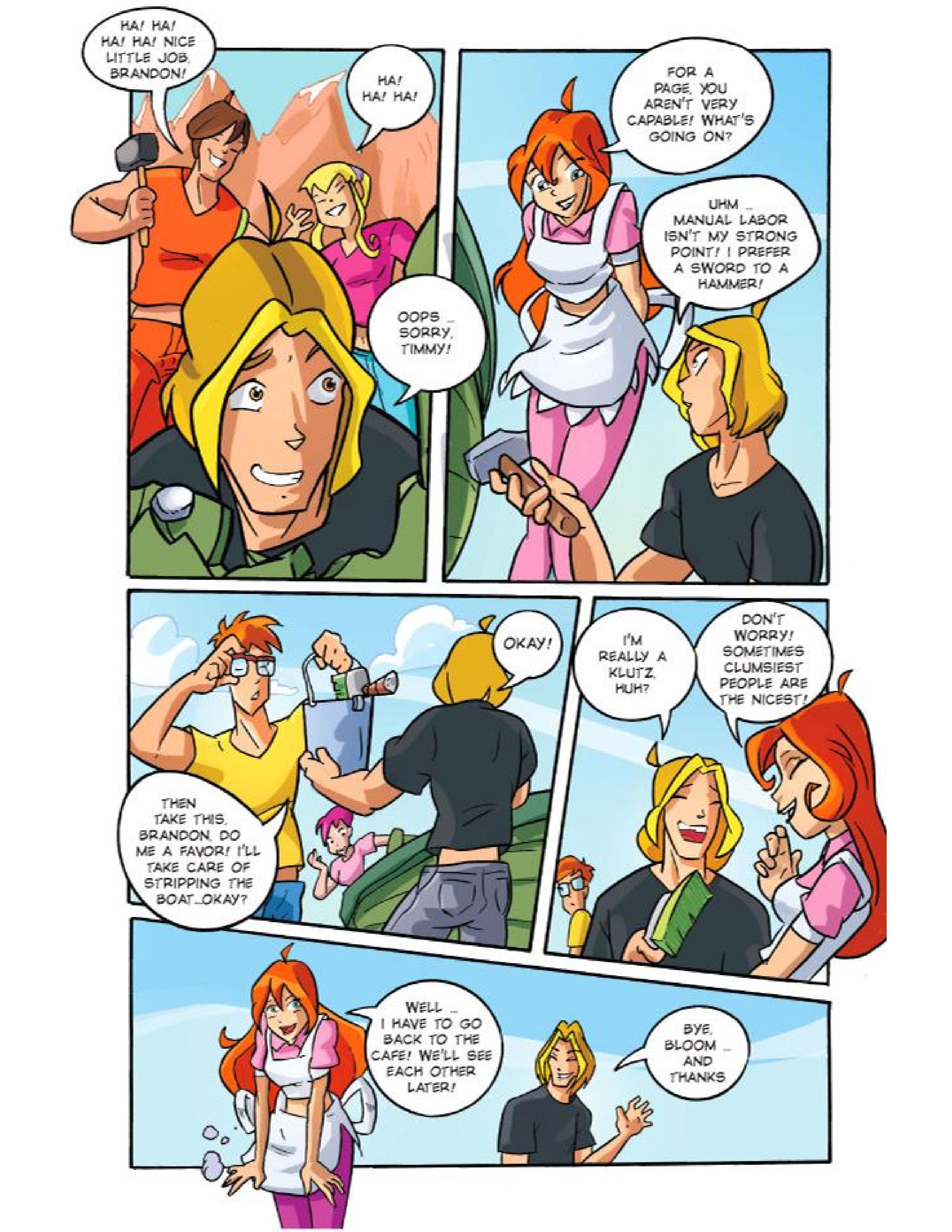 Read online Winx Club Comic comic -  Issue #8 - 21