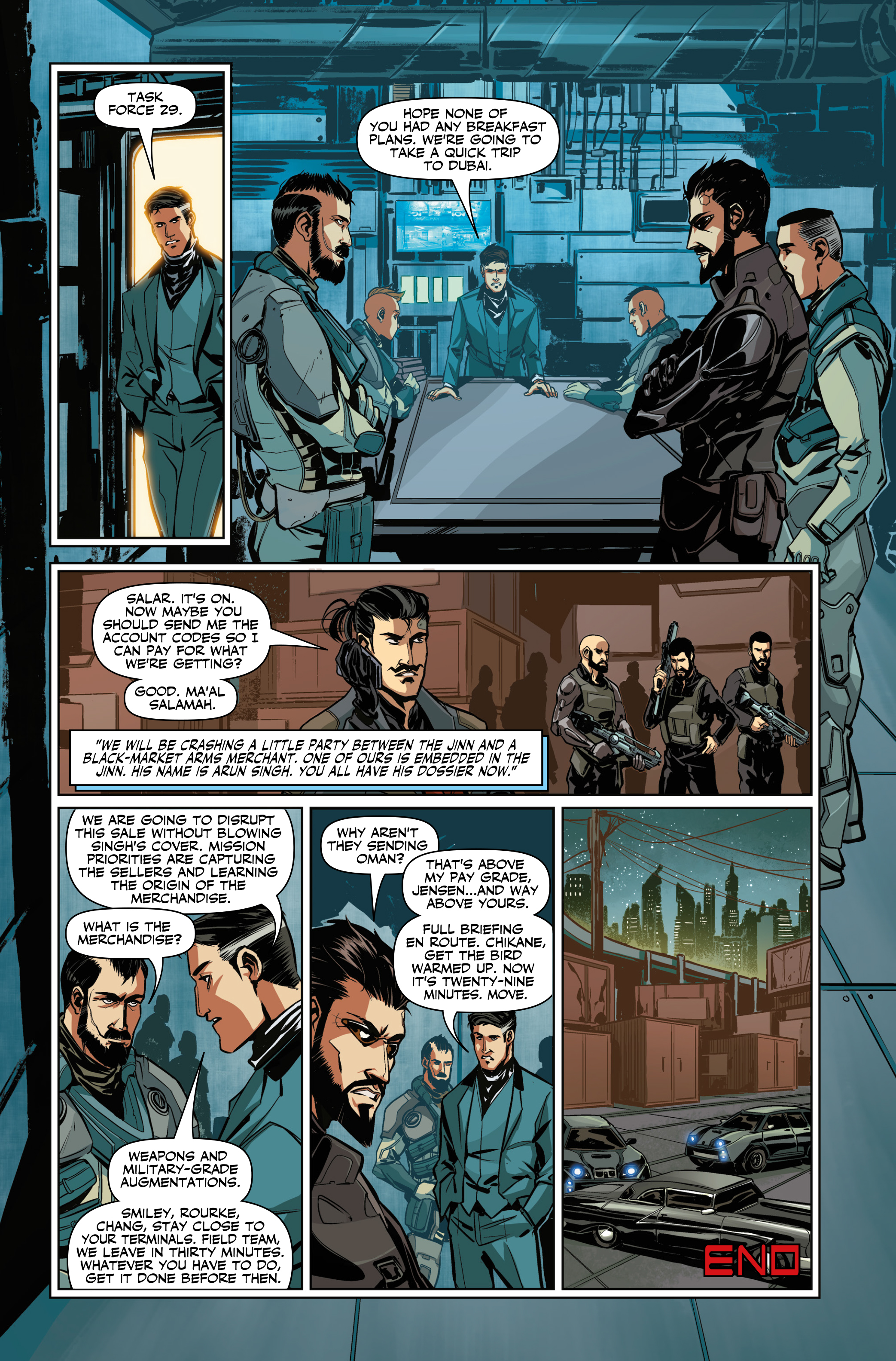 Read online Deus Ex: The Dawning Darkness comic -  Issue # Full - 11