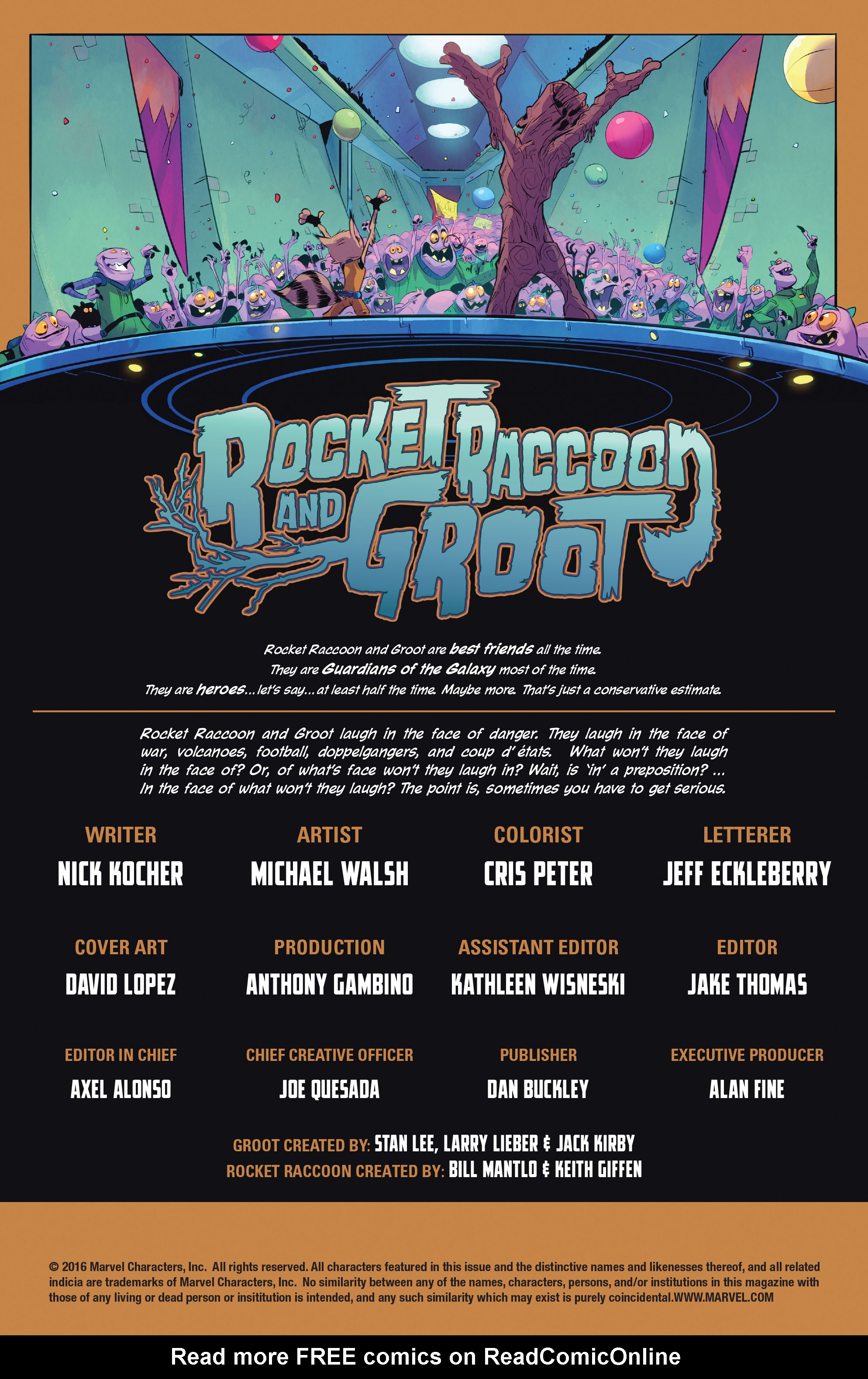 Read online Rocket Raccoon & Groot comic -  Issue #7 - 2
