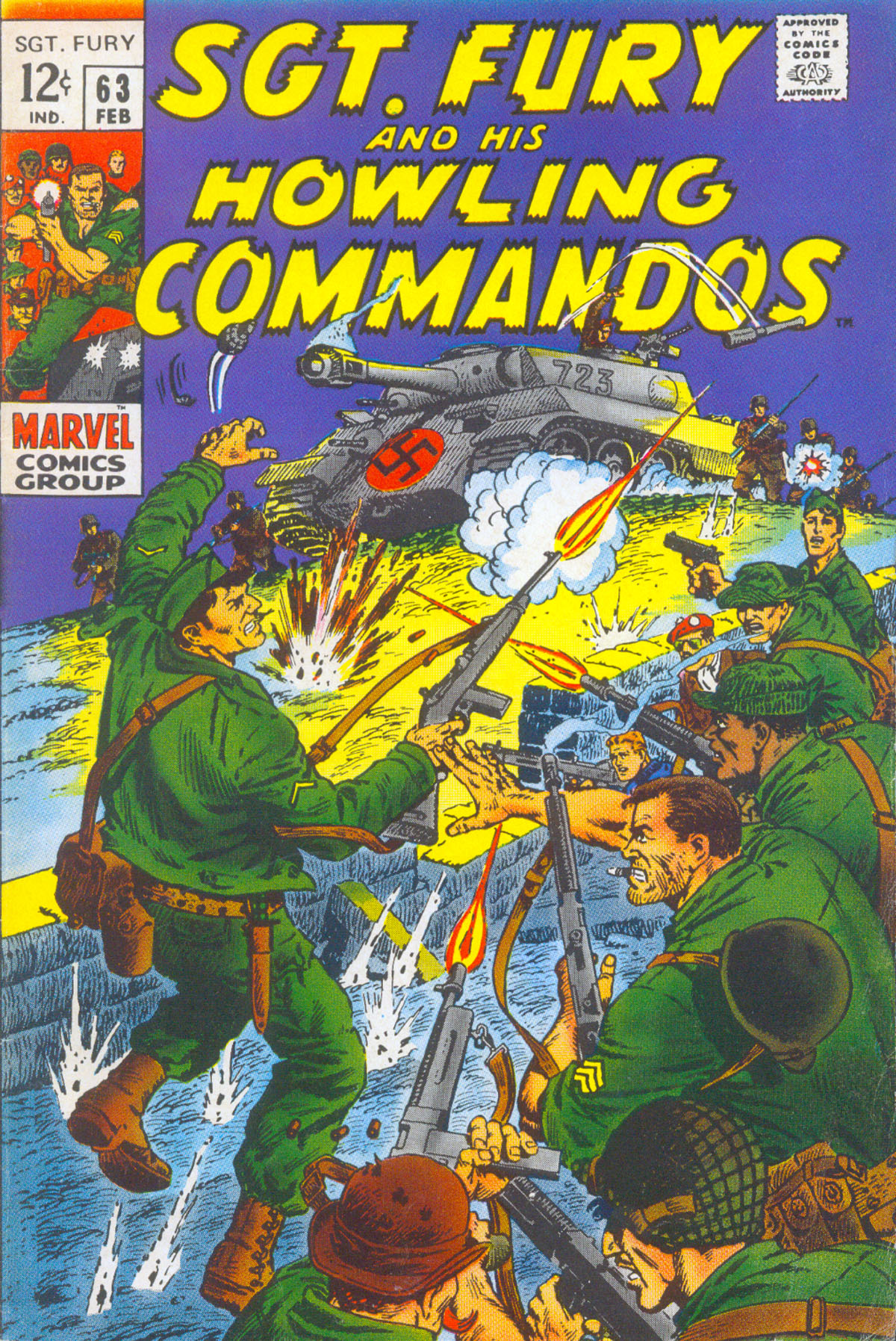 Read online Sgt. Fury comic -  Issue #63 - 1